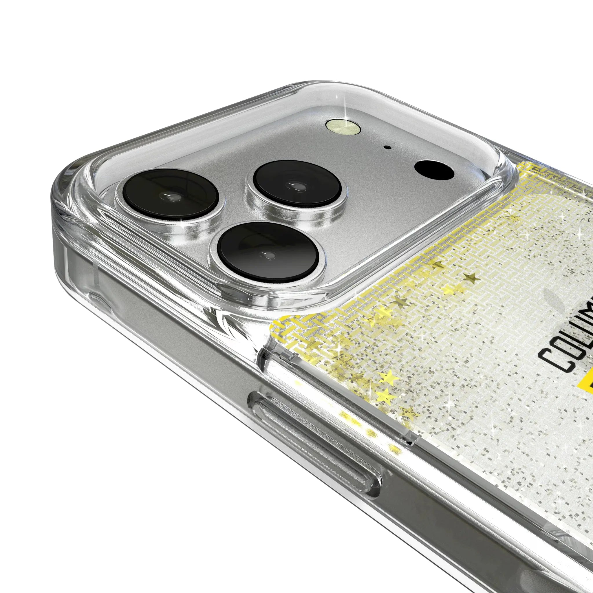 Columbus Crew Linen iPhone Glitter Phone Case for Apple iPhone - Detail