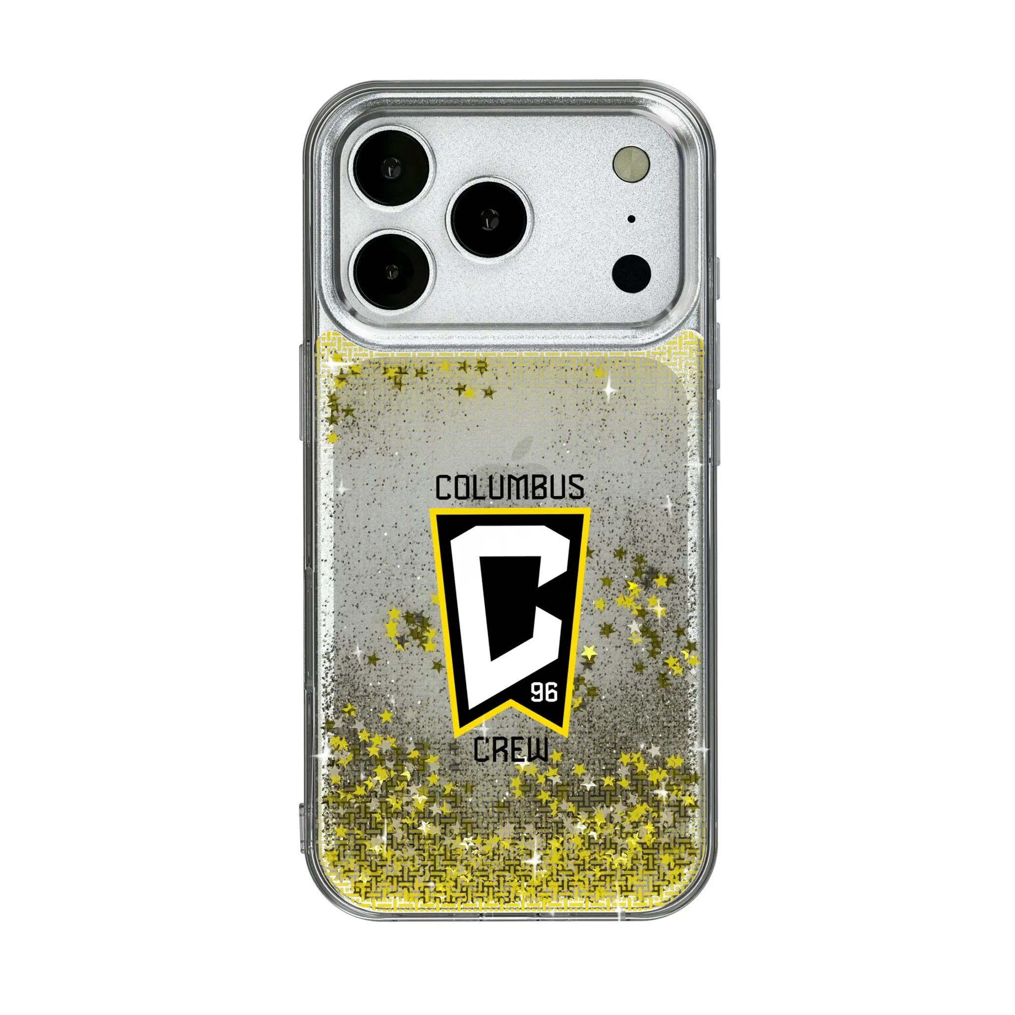 Columbus Crew Linen iPhone Glitter Phone Case for Apple iPhone