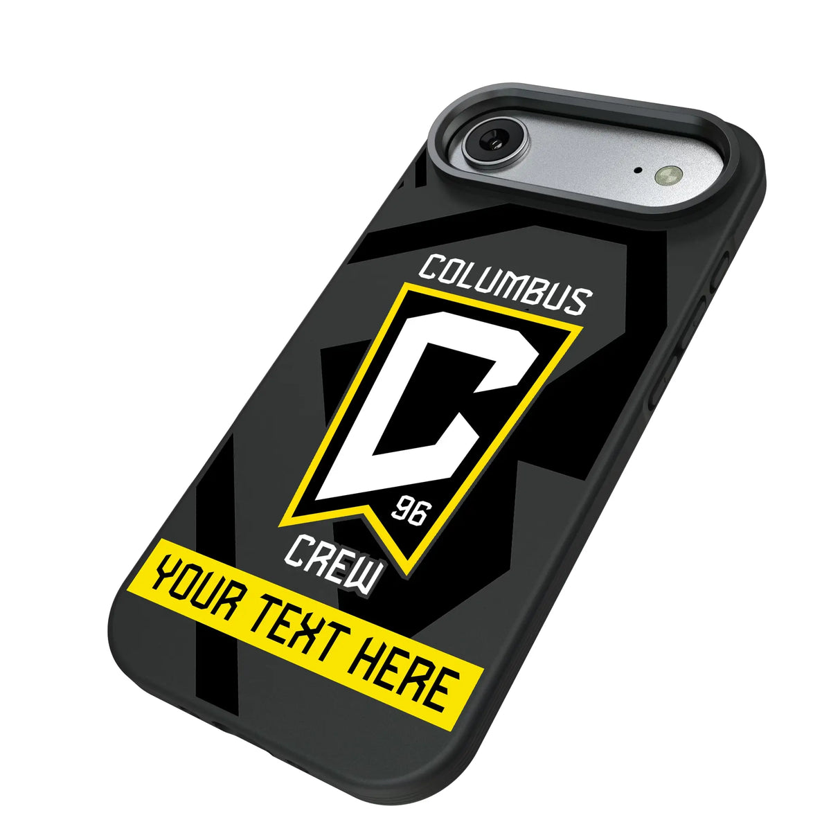 Columbus Crew Personalized Tilt iPhone Bump Phone Case for Apple iPhone - Isometric View#Device_iPhone Air