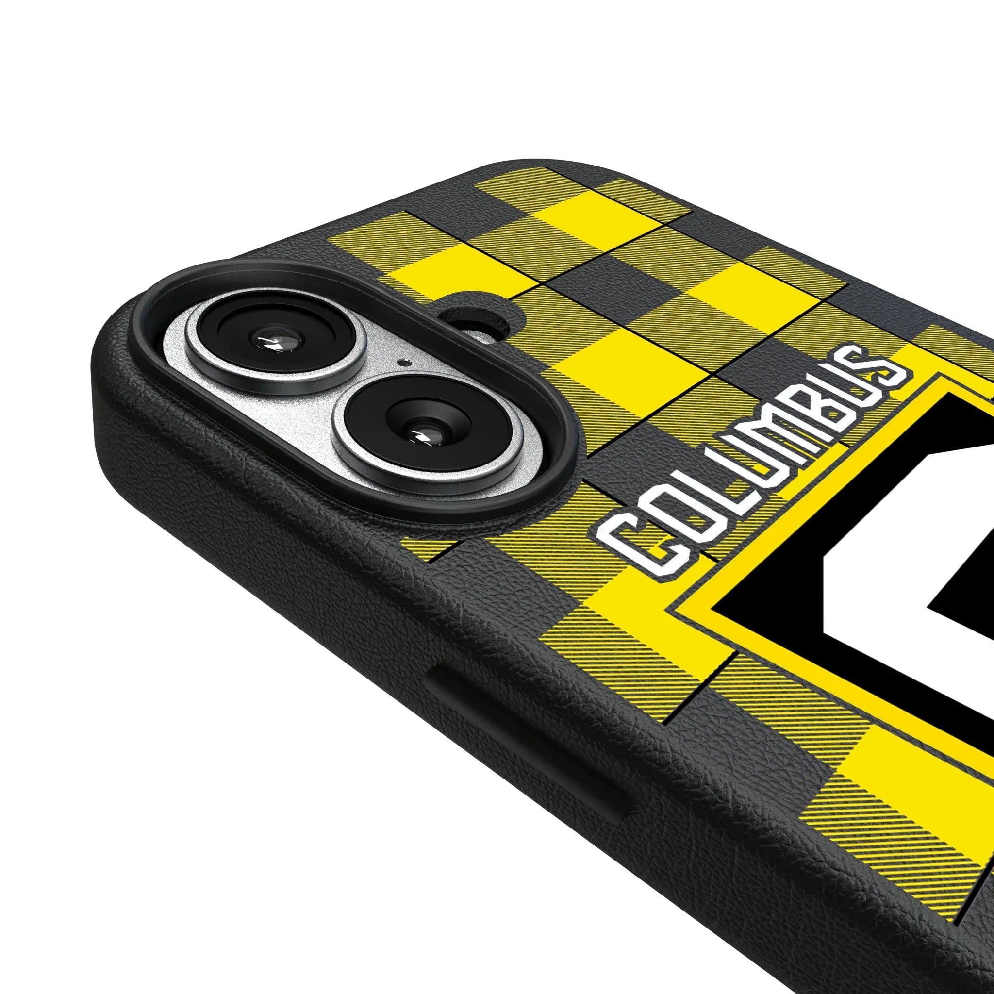 Columbus Crew Plaid iPhone MagSafe Compatible Phone Case for Apple iPhone - Detail#Device_iPhone 17