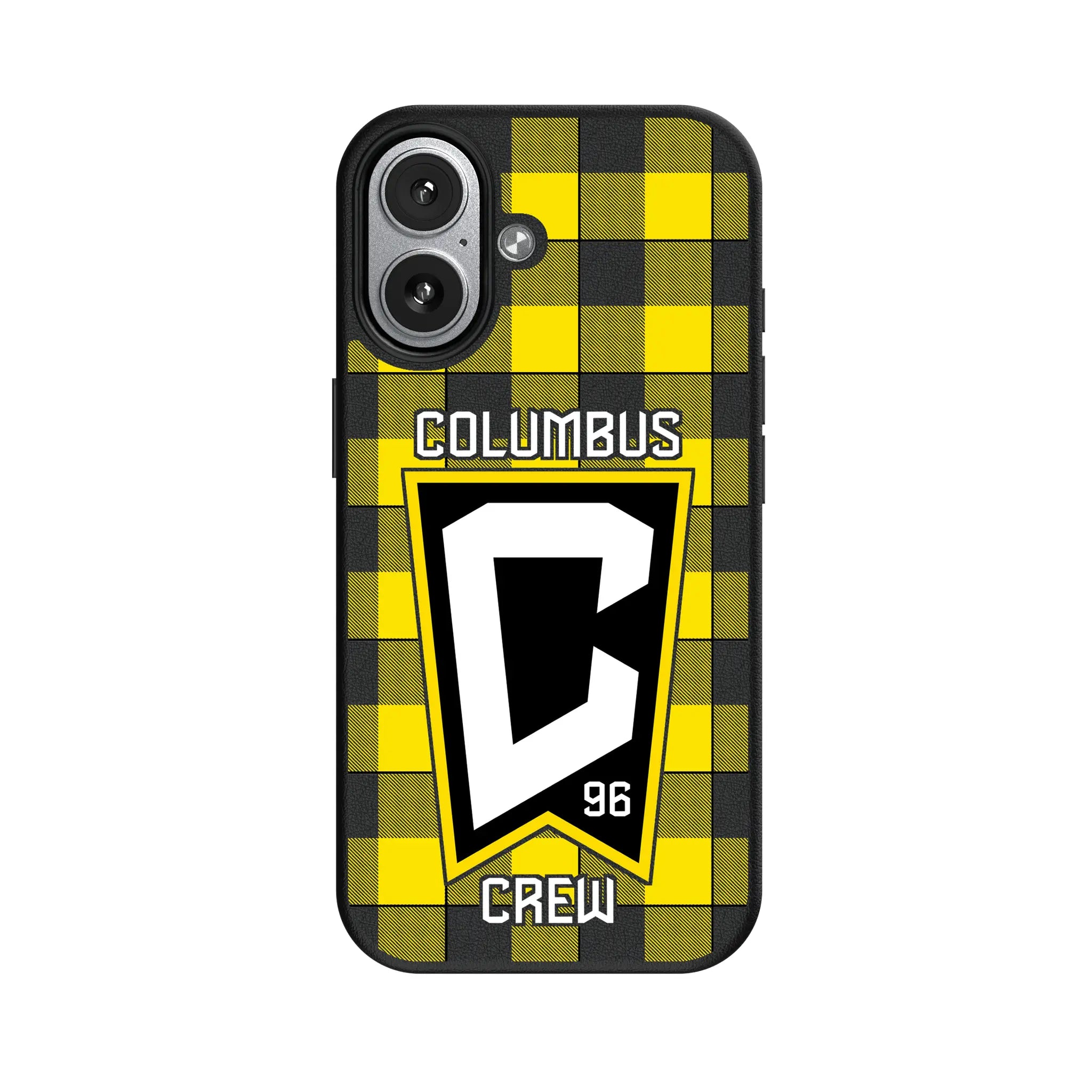 Columbus Crew Plaid iPhone MagSafe Compatible Phone Case for Apple iPhone#Device_iPhone 17