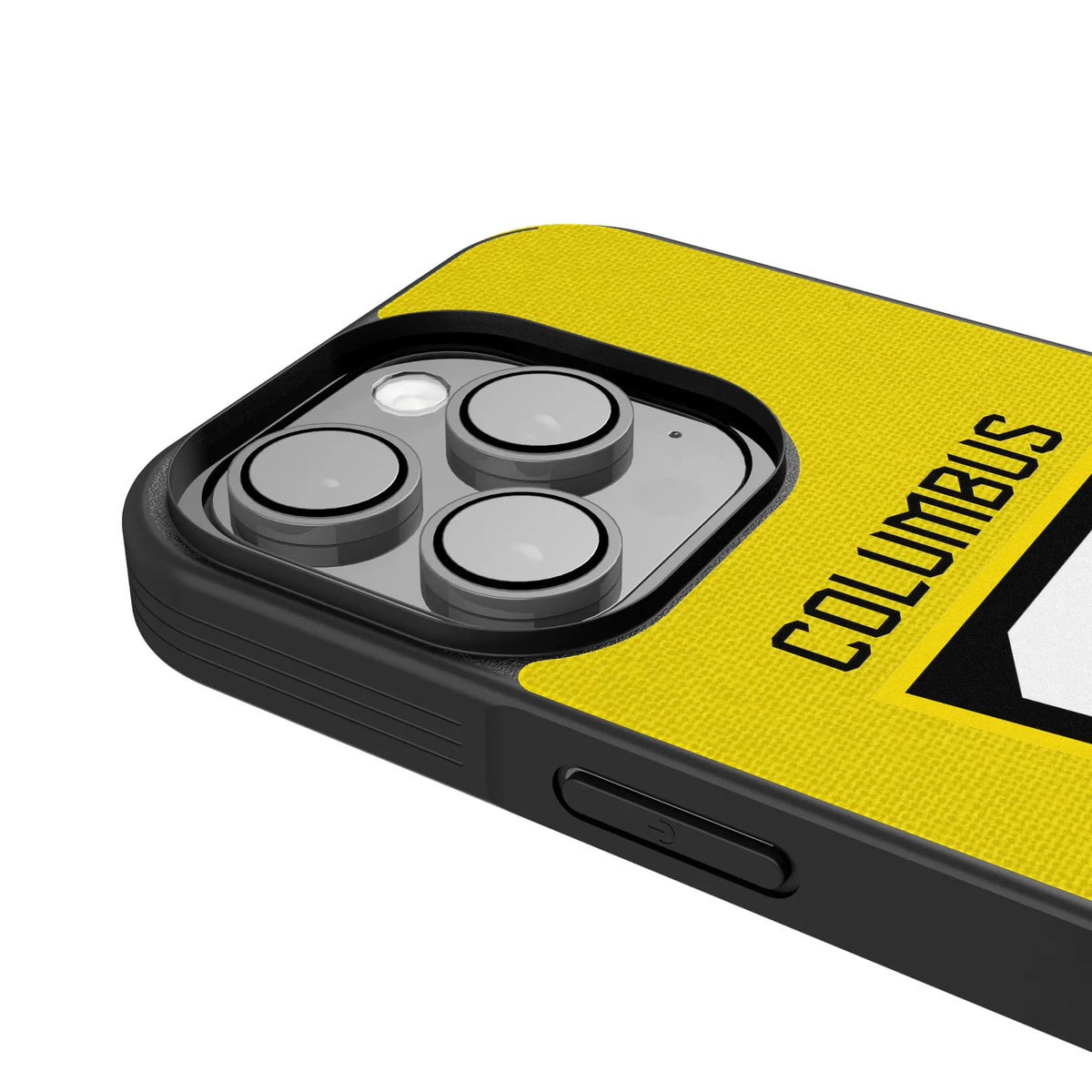 Columbus Crew Solid iPhone Bump Phone Case for Apple iPhone - Detail