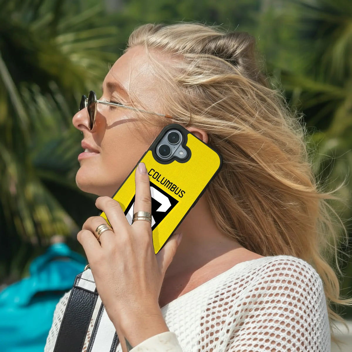 Columbus Crew Solid iPhone Bump Phone Case for Apple iPhone - Lifestyle#Device_iPhone 17