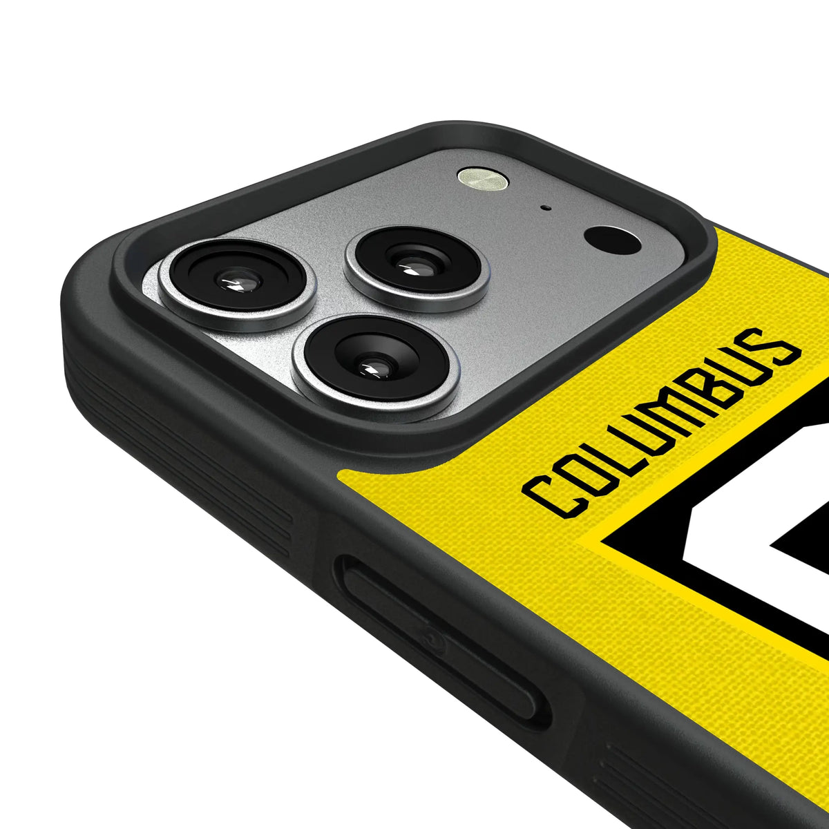 Columbus Crew Solid iPhone Bump Phone Case for Apple iPhone - Detail#Device_iPhone 17 Pro