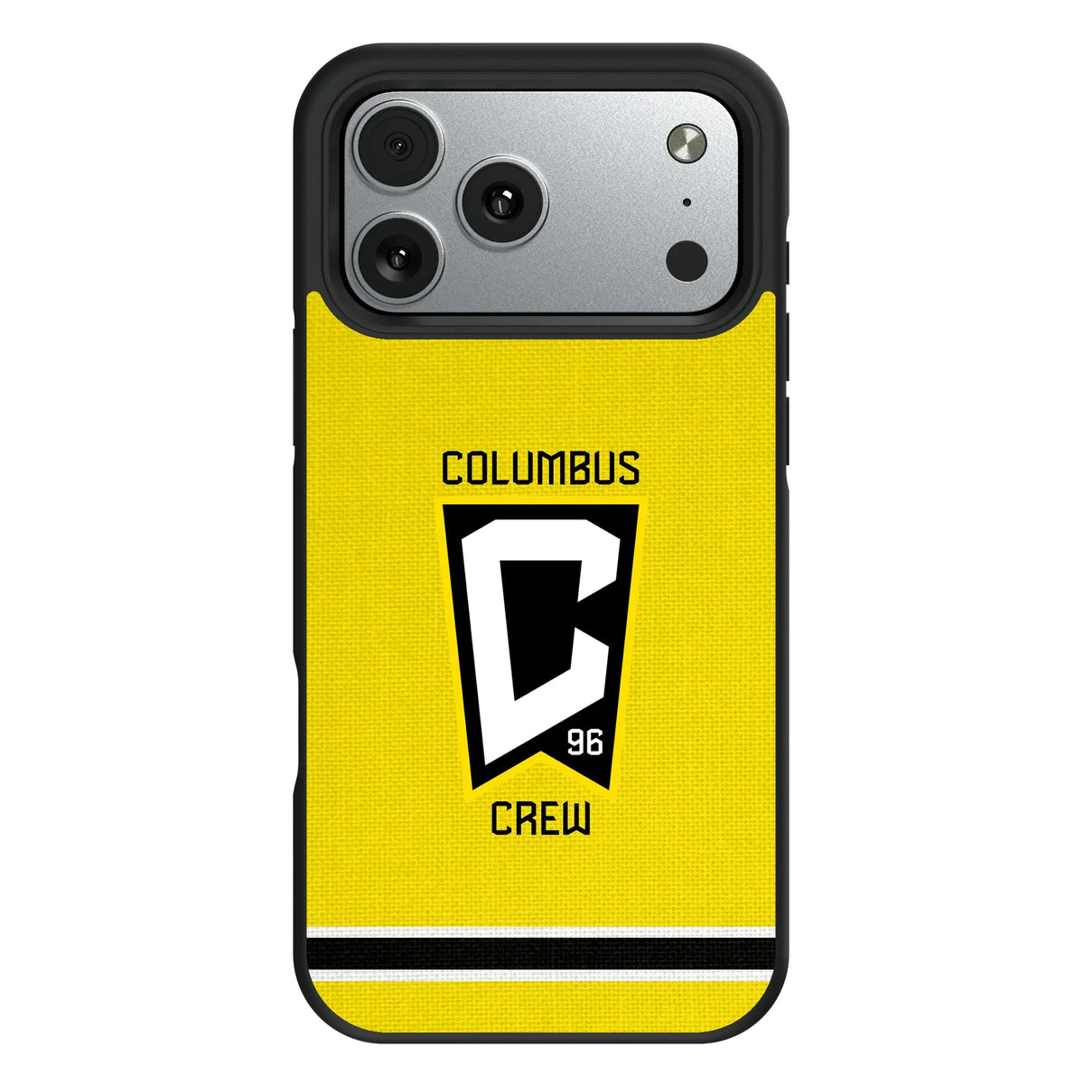 Columbus Crew Stripe iPhone Bump Phone Case for Apple iPhone#Device_iPhone 17 Pro Max