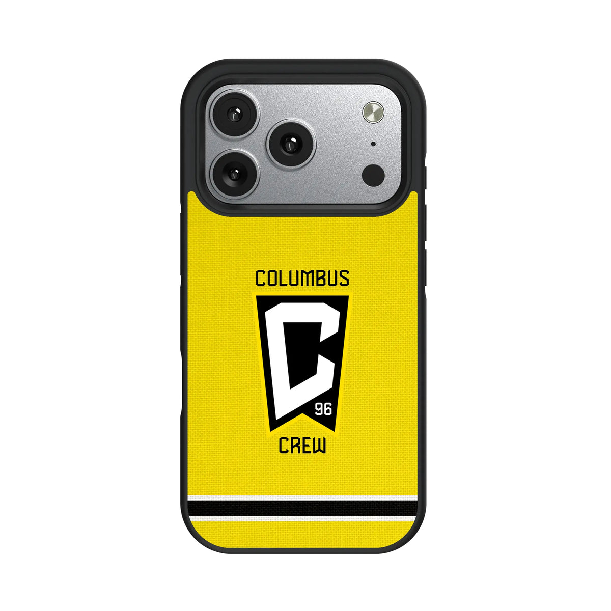 Columbus Crew Stripe iPhone Bump Phone Case for Apple iPhone#Device_iPhone 17 Pro
