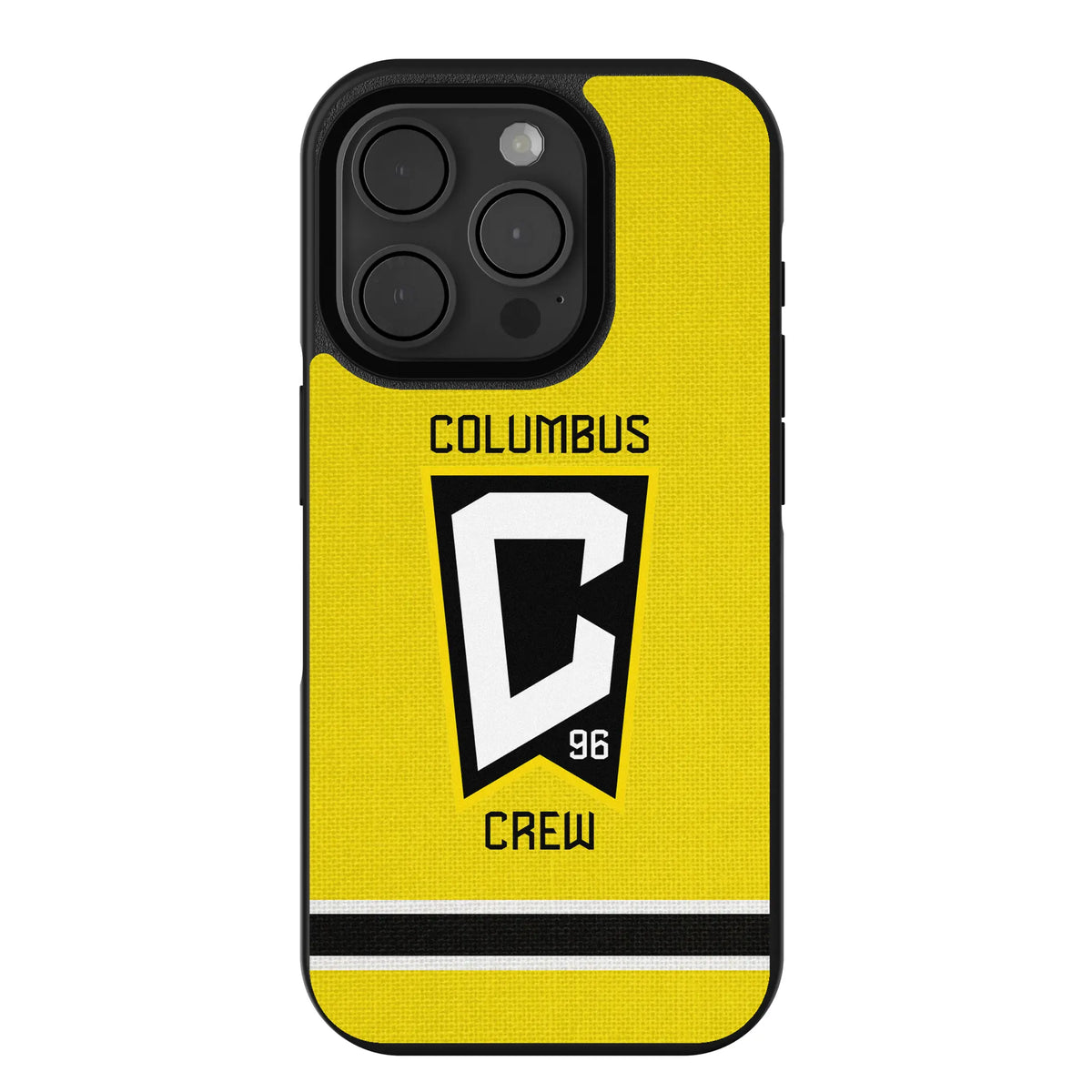 Columbus Crew Stripe iPhone Bump Phone Case for Apple iPhone