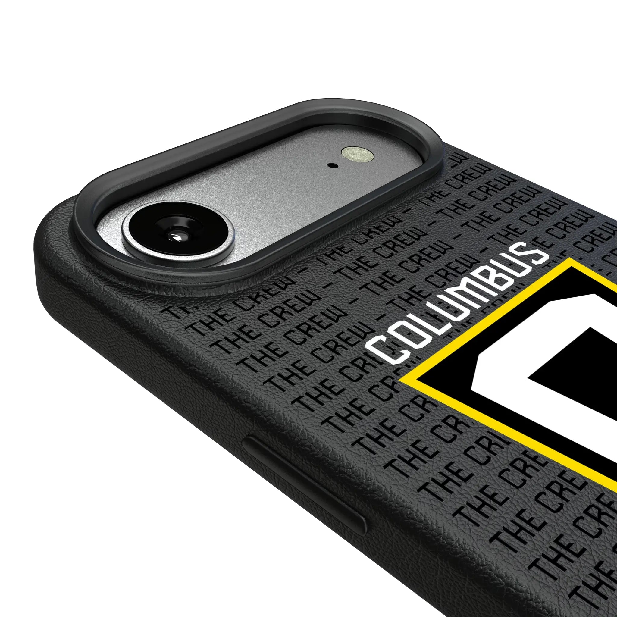 Columbus Crew Text Backdrop iPhone MagSafe Compatible Phone Case for Apple iPhone - Detail#Device_iPhone Air