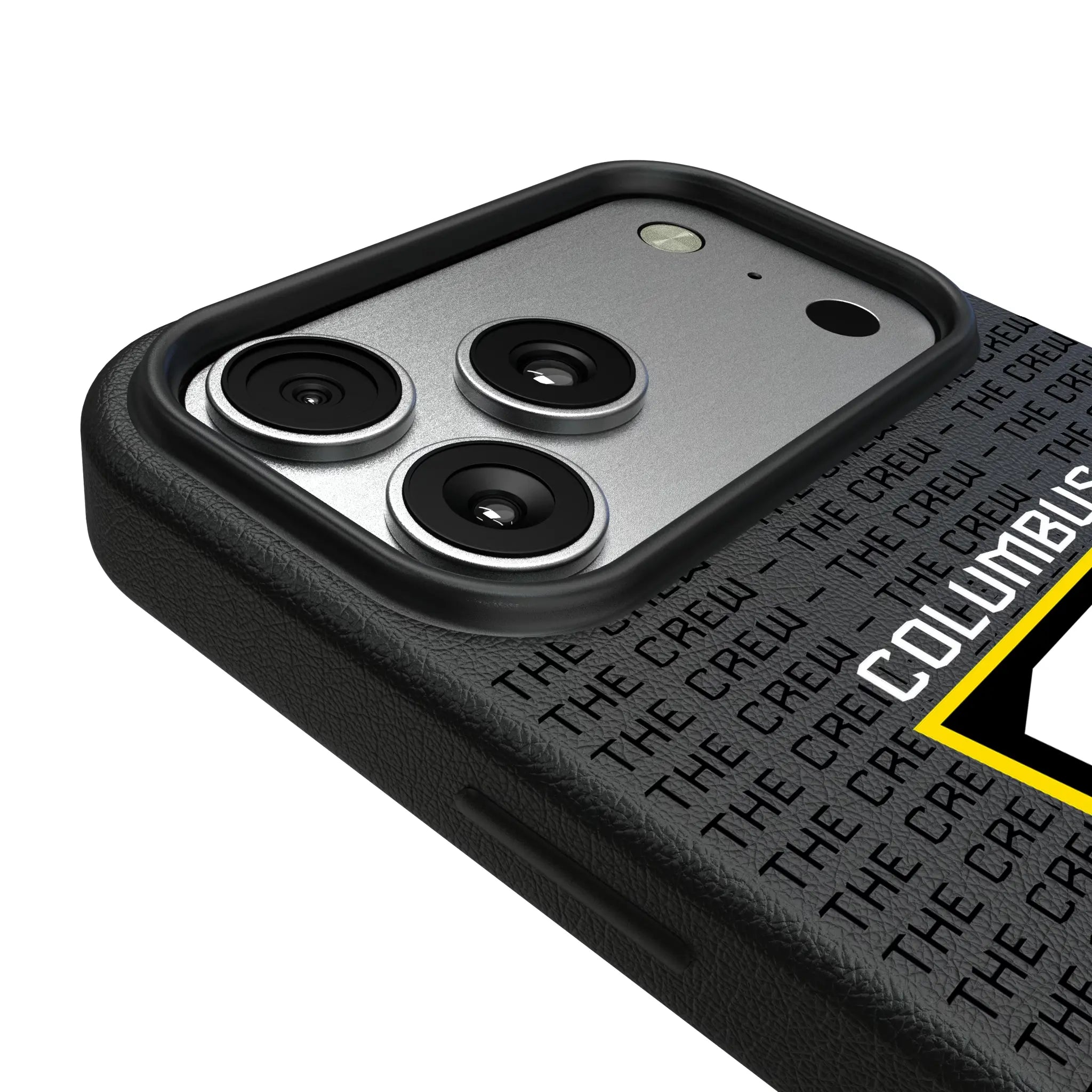 Columbus Crew Text Backdrop iPhone MagSafe Compatible Phone Case for Apple iPhone - Detail#Device_iPhone 17 Pro Max
