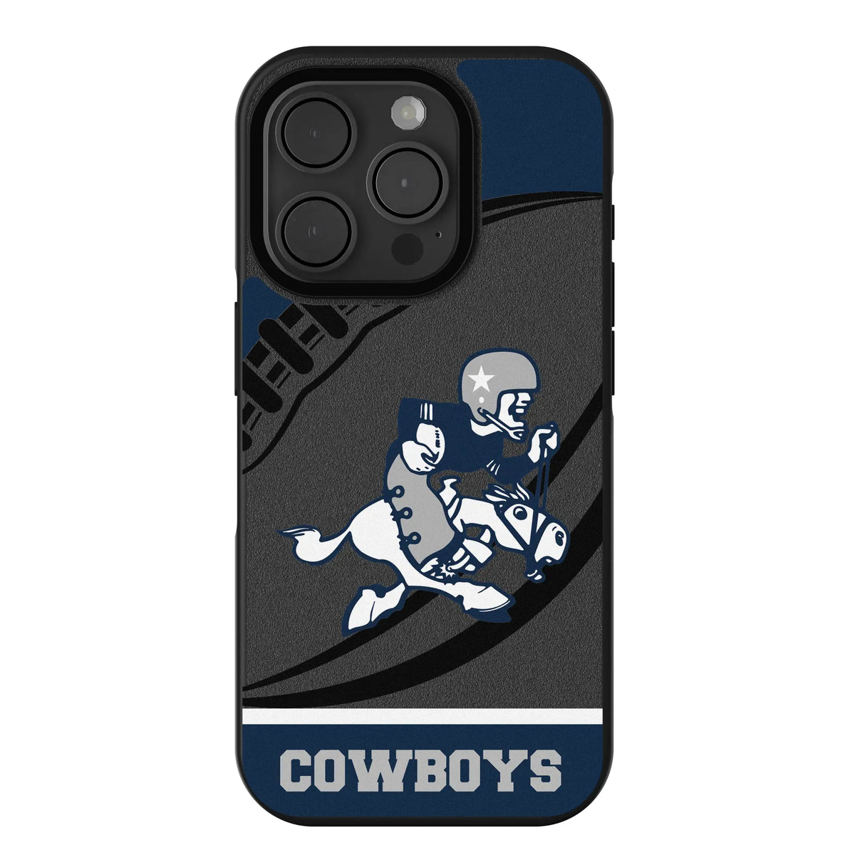 Dallas Cowboys 1966-1969 Historic Collection Passtime iPhone Bump Phone Case for Apple iPhone