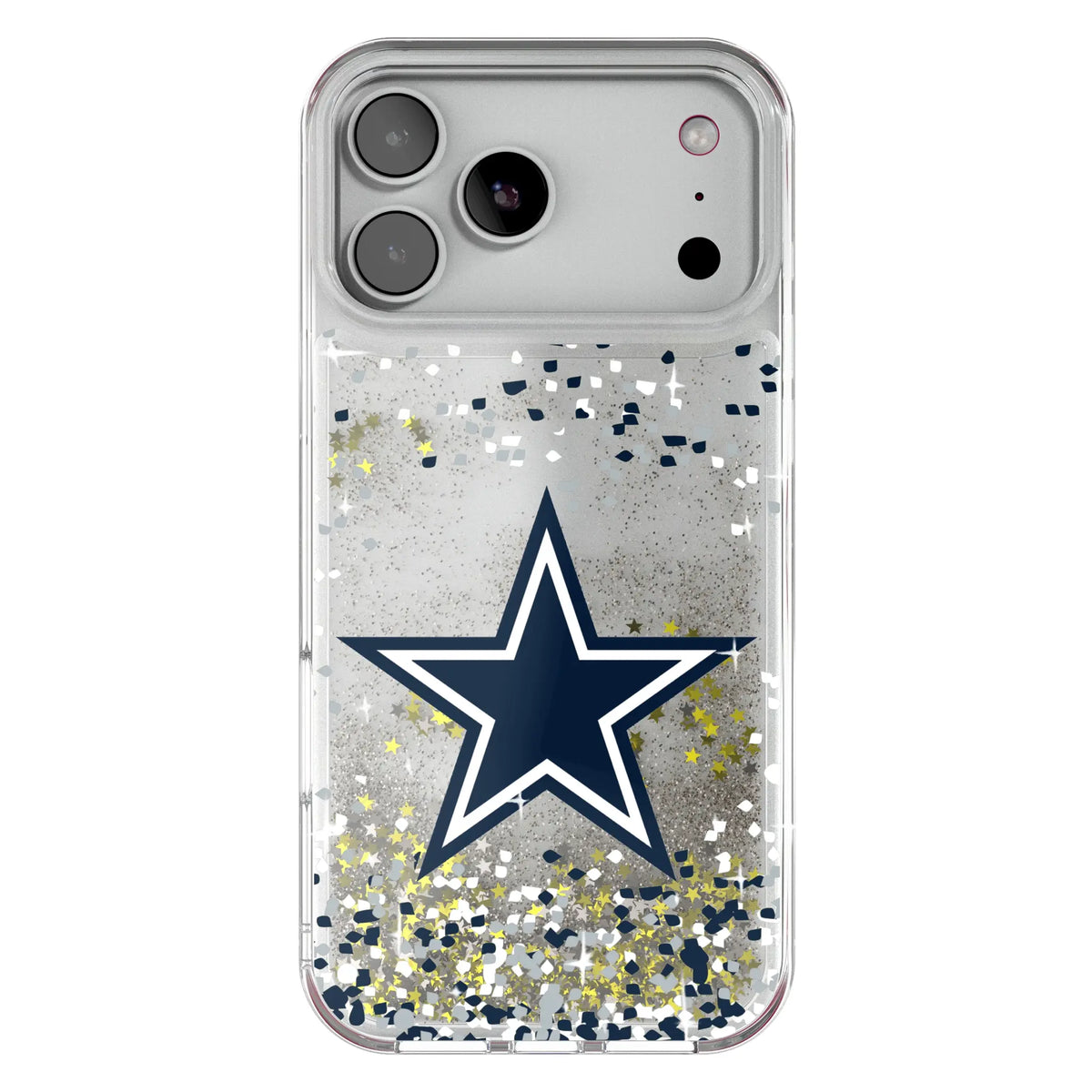 Dallas Cowboys Confetti Glitter Phone Case for Apple iPhone