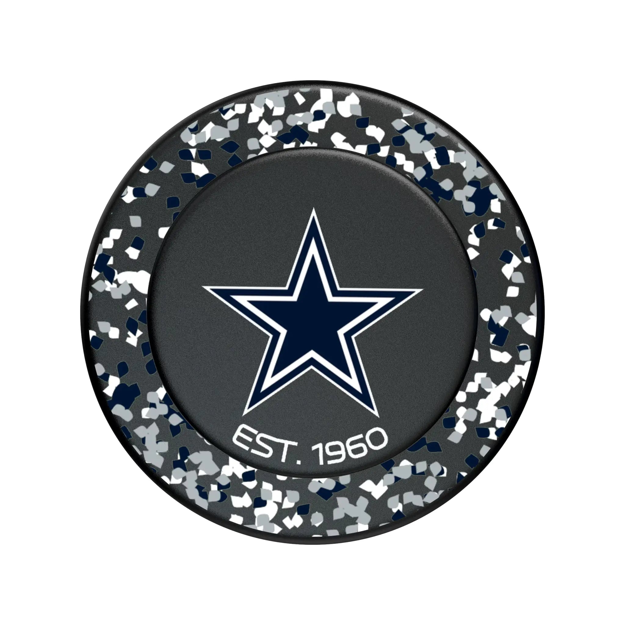 Dallas Cowboys Confetti Popsockets Round Magnetic