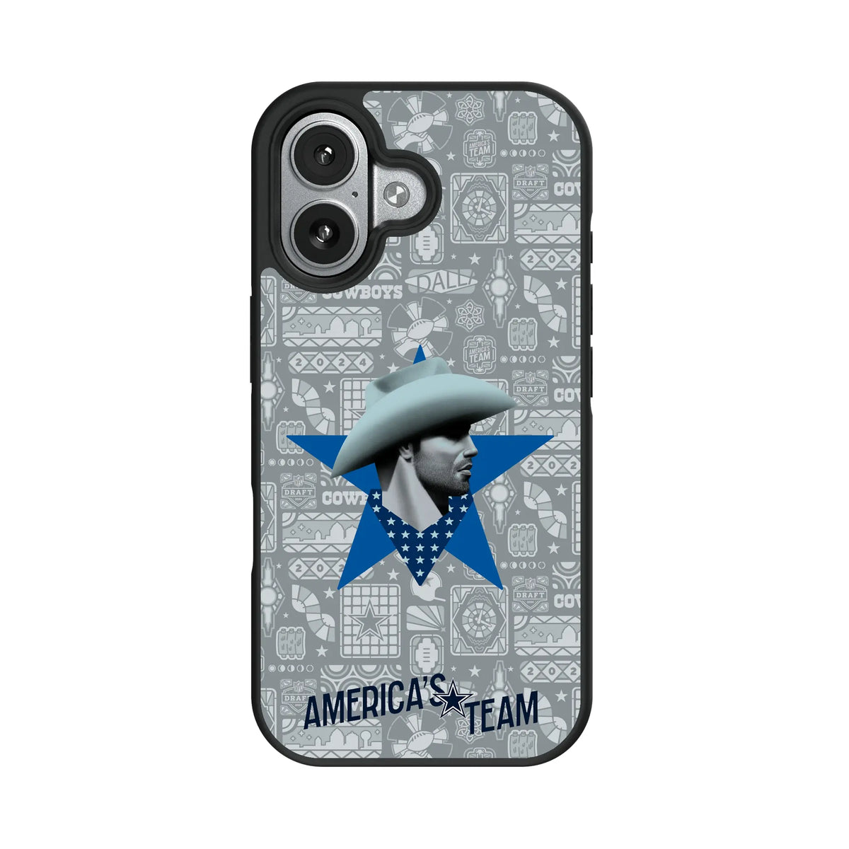 Dallas Cowboys Deco iPhone Bump Phone Case for Apple iPhone#Device_iPhone 17