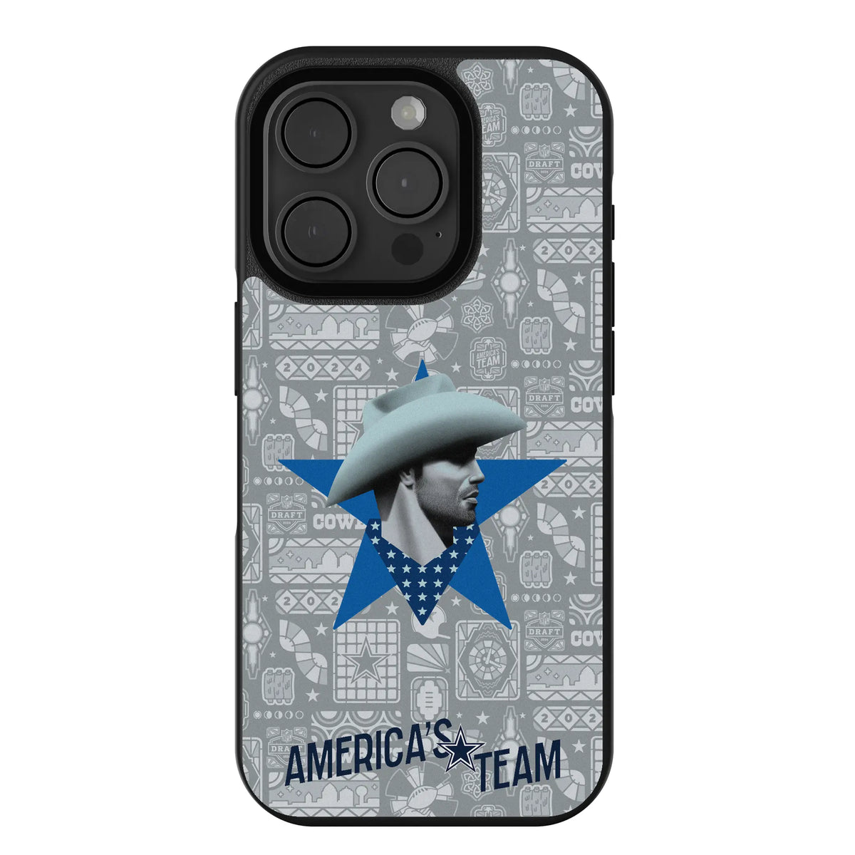 Dallas Cowboys Deco iPhone Bump Phone Case for Apple iPhone