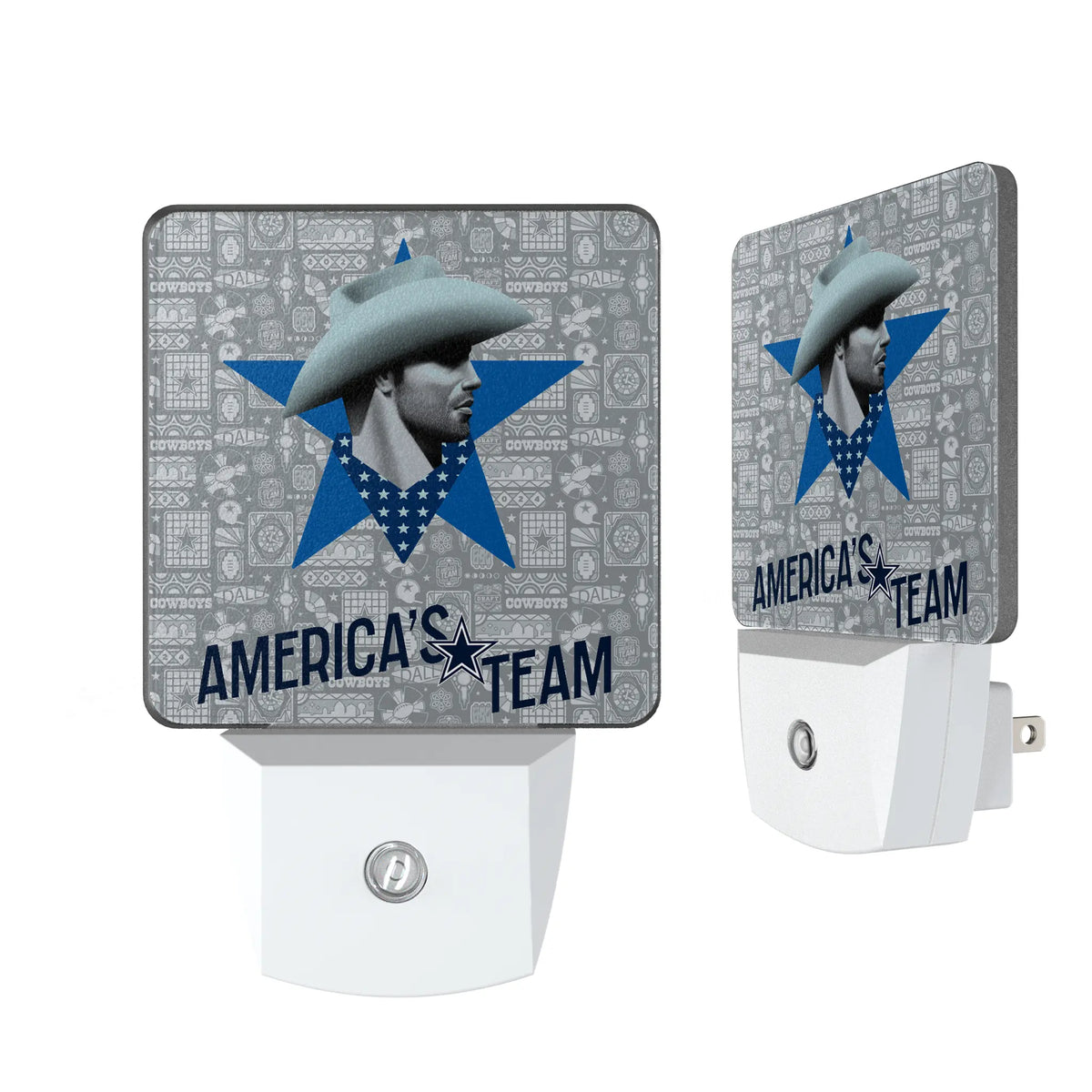 Dallas Cowboys Deco Night Light 2-Pack