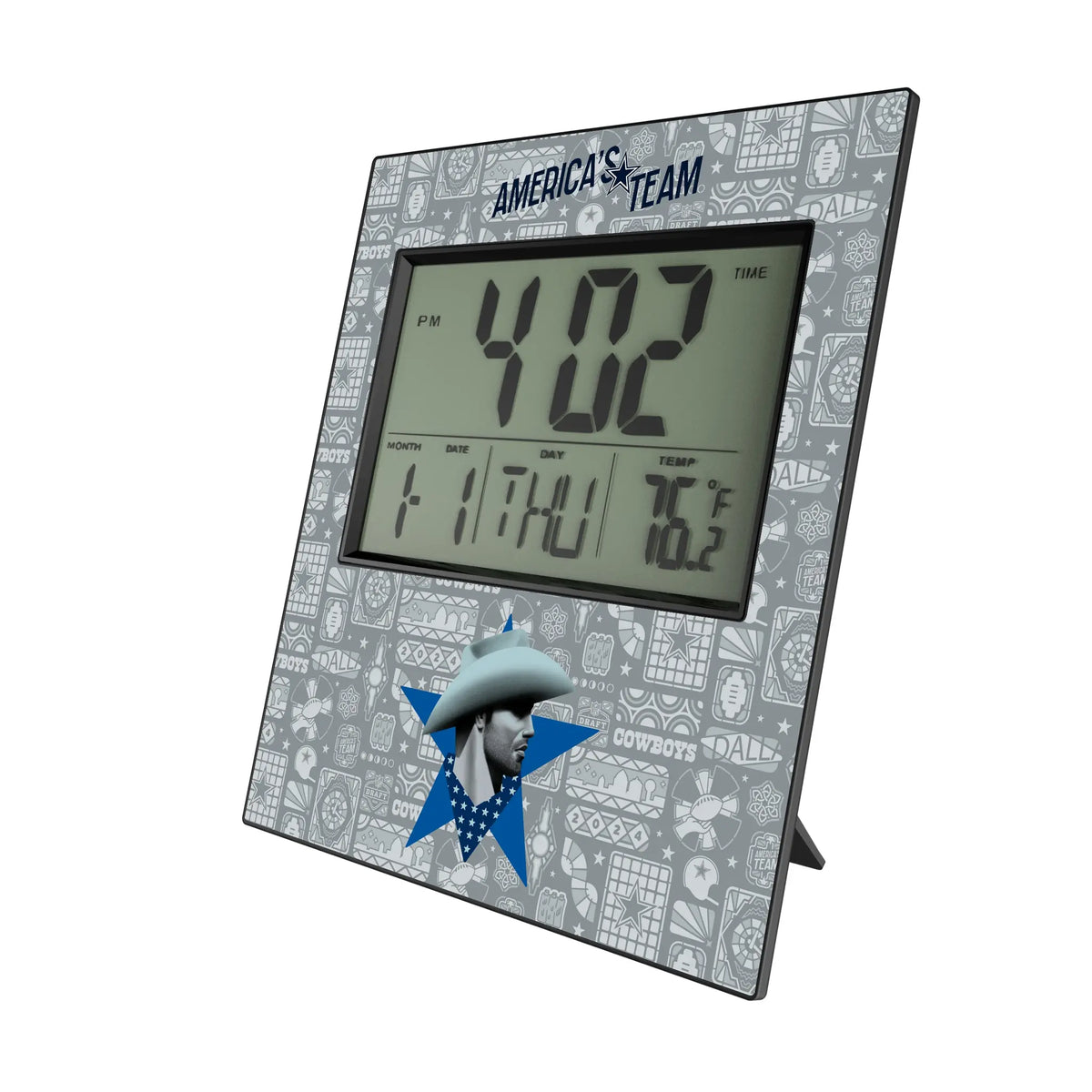 Dallas Cowboys Deco Wall Clock