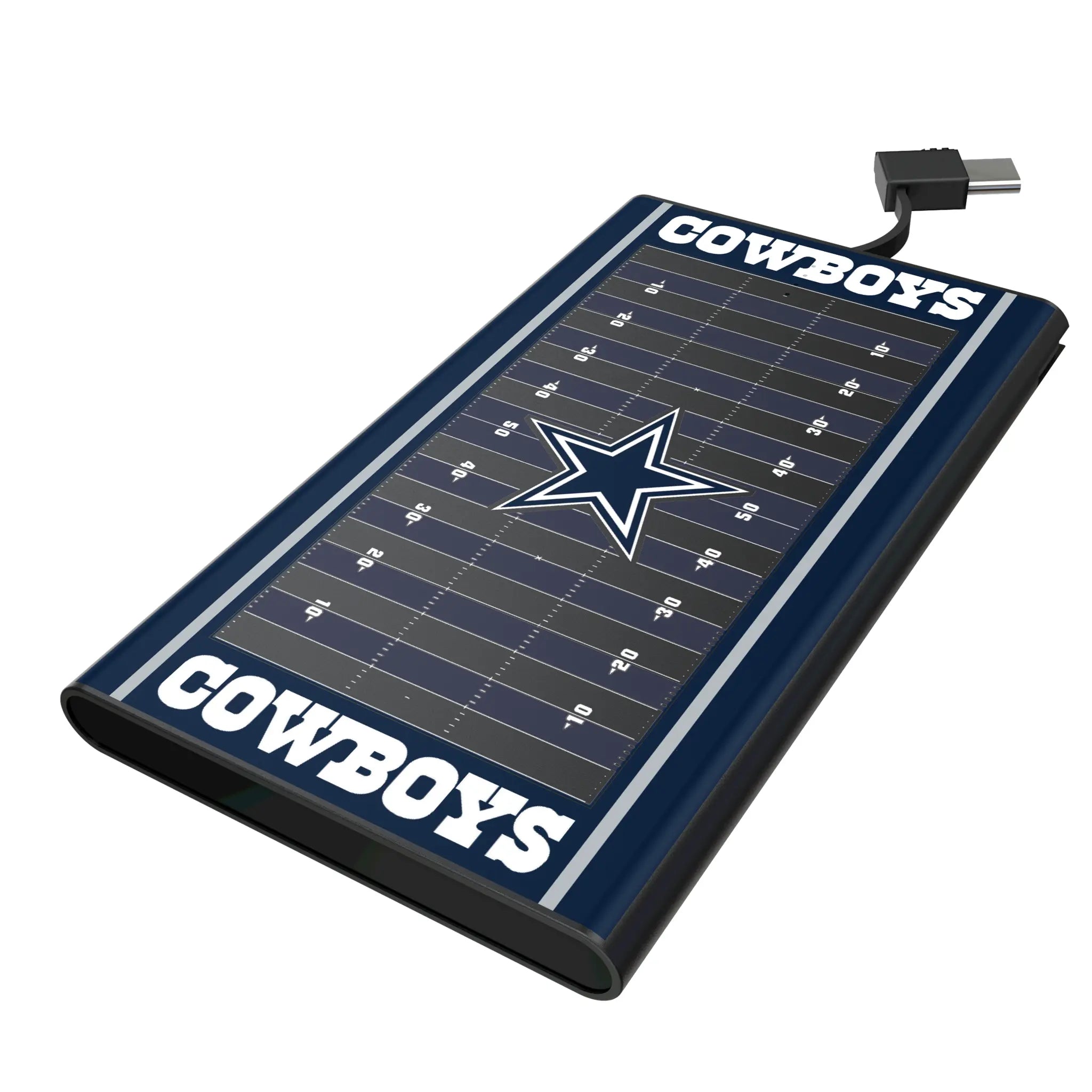 Dallas Cowboys Field 5000mAh Flat Power Bank