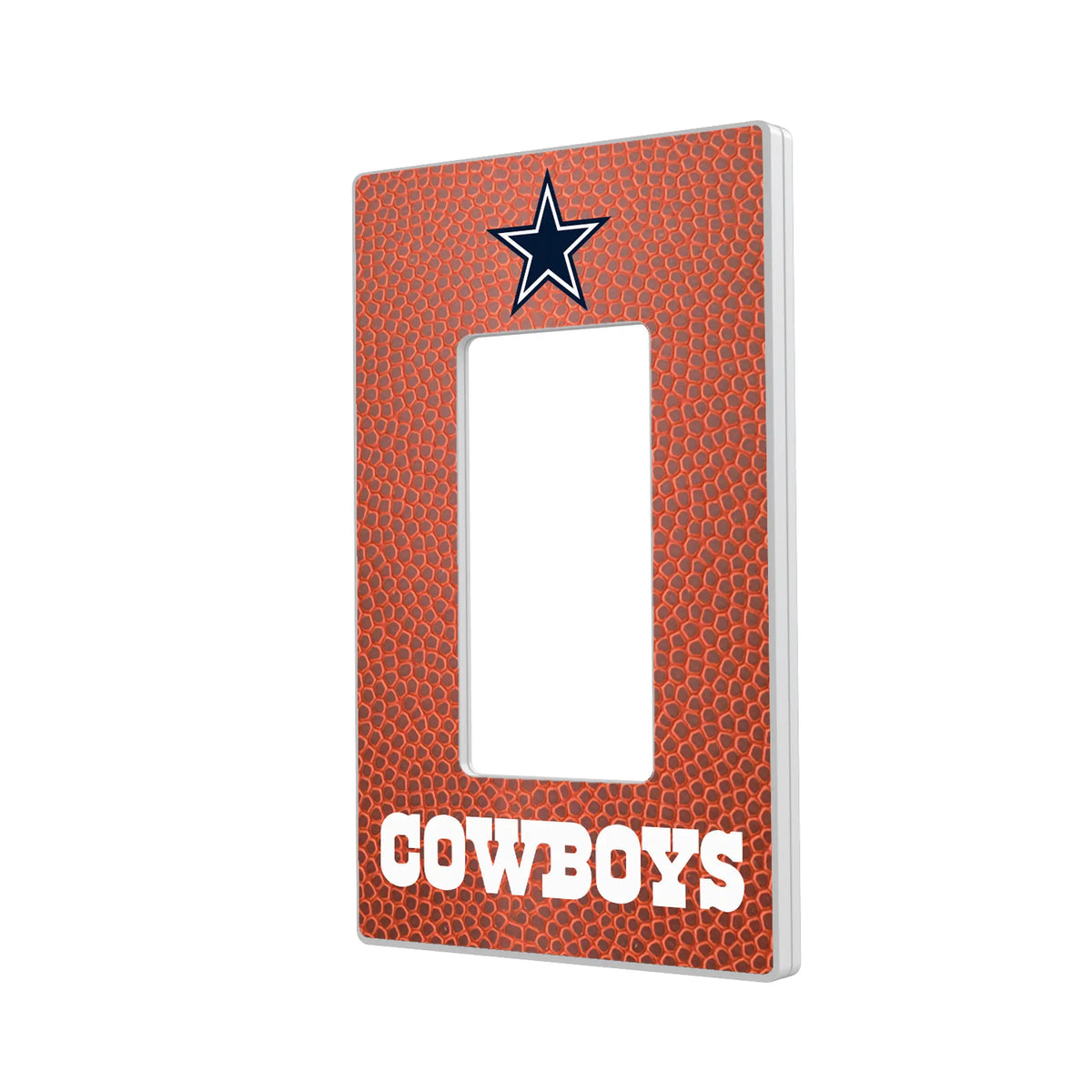 Dallas Cowboys Football Hidden-Screw Light Switch Plate#Style_Single Rocker