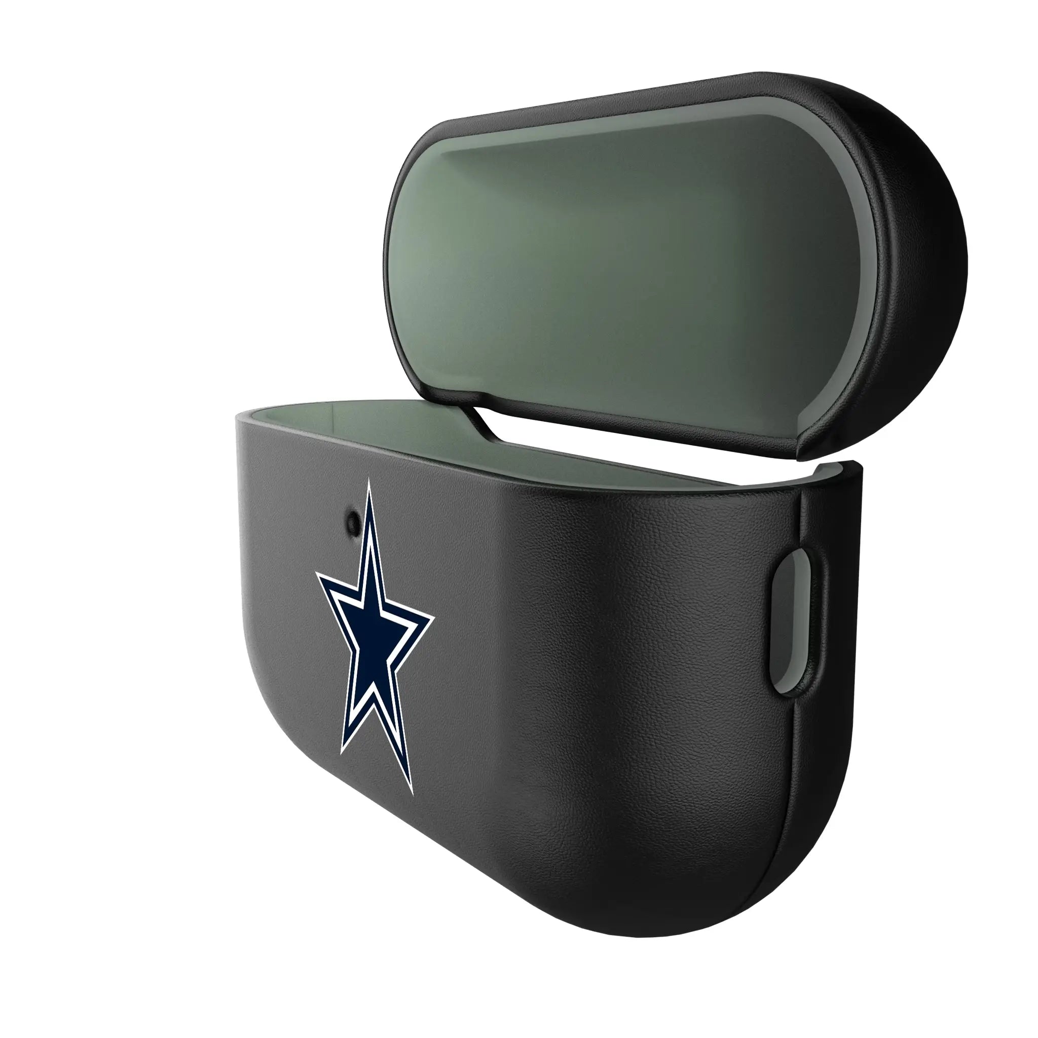Dallas Cowboys Insignia AirPods AirPod Case Cover - Isometric View#Device_AirPods Pro 3