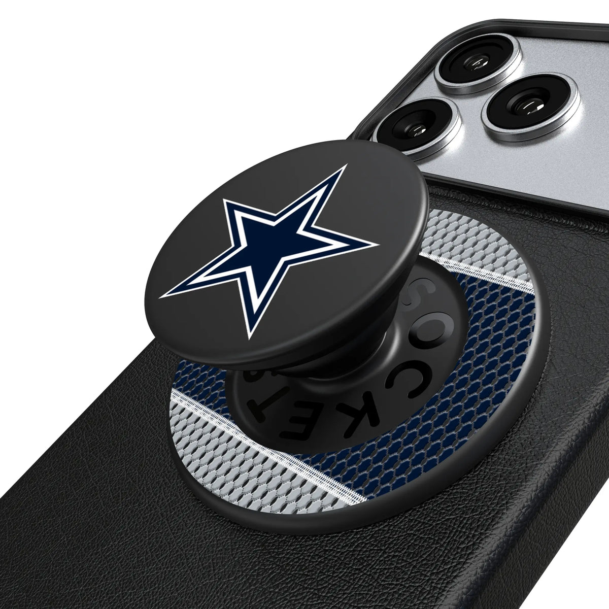 Dallas Cowboys Mesh Popsockets Round Magnetic