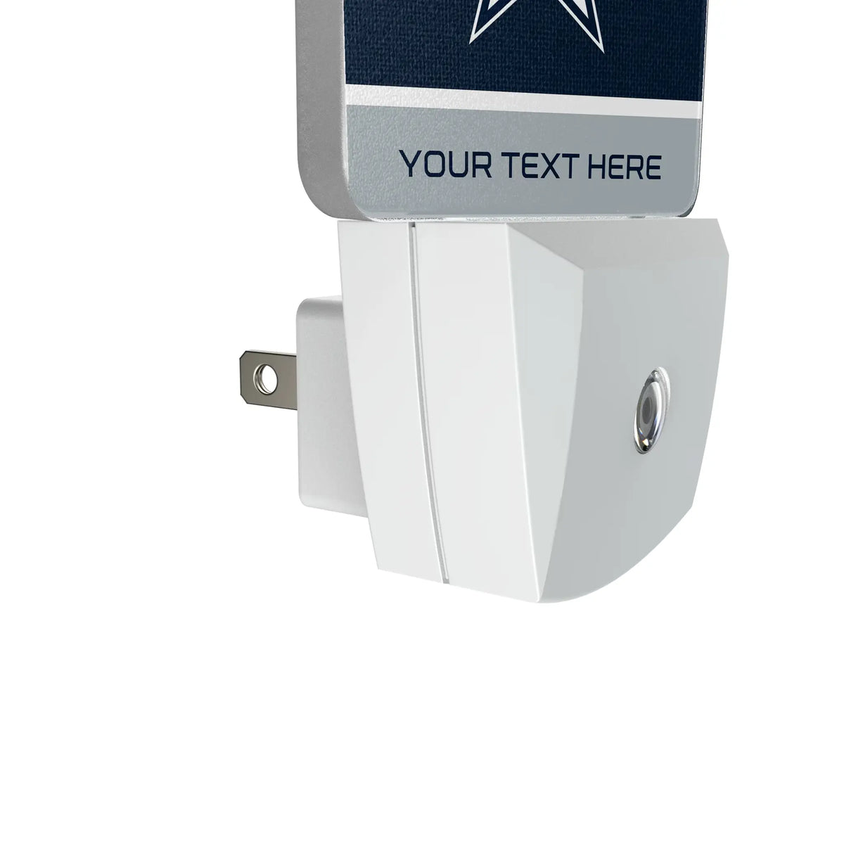 Dallas Cowboys Personalized Endzone Solid Night Light 2-Pack - Detail