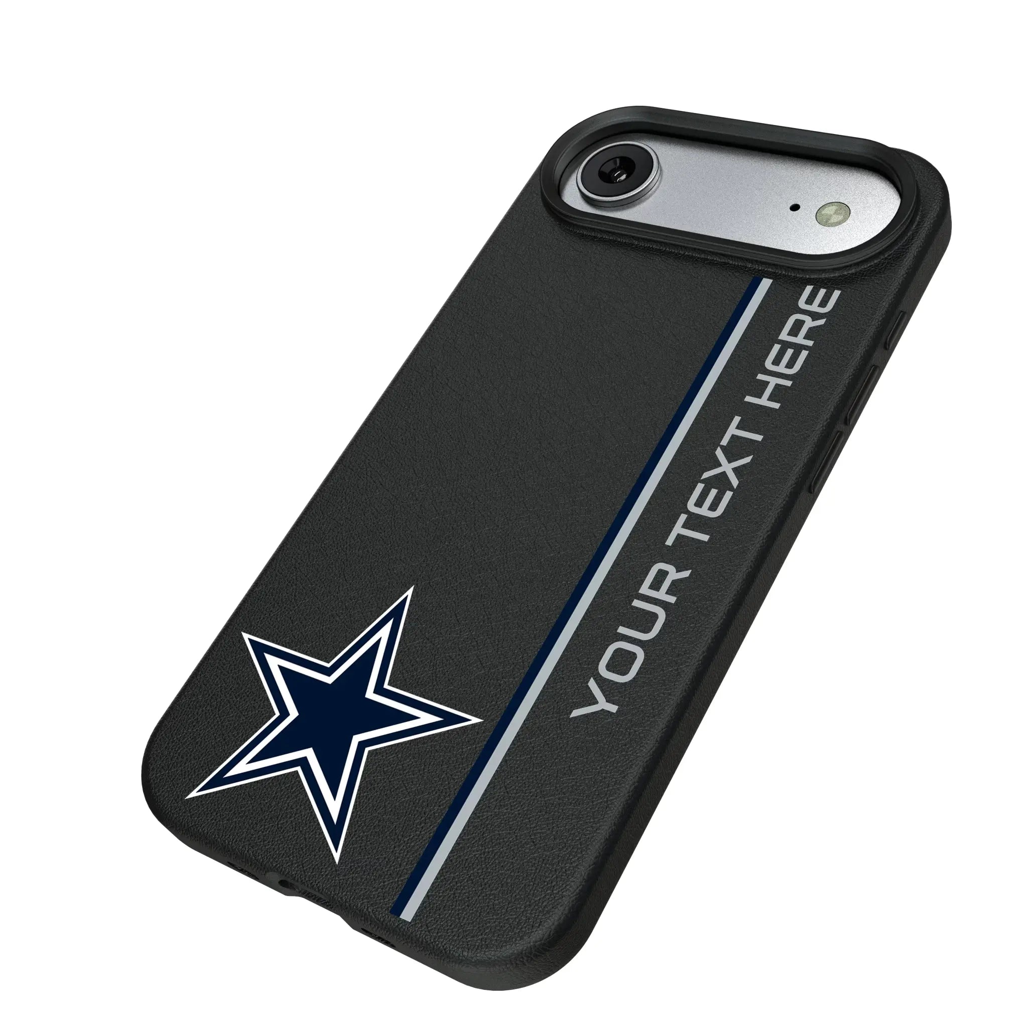 Dallas Cowboys Personalized Sidebard iPhone MagSafe Compatible Phone Case for Apple iPhone - Isometric View#Device_iPhone Air