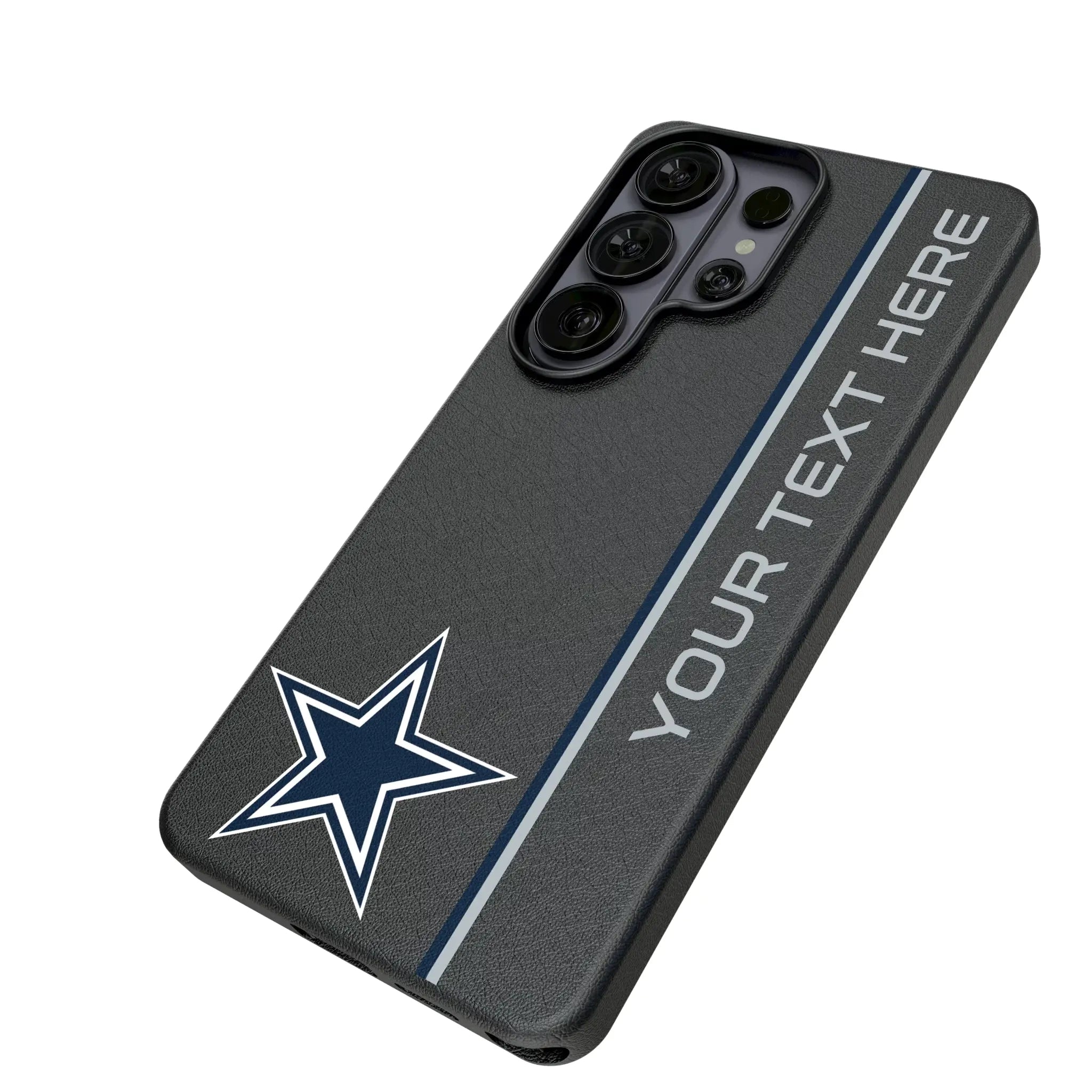 Dallas Cowboys Personalized Sidebard Galaxy MagSafe Compatible Phone Case for Samsung Galaxy - Isometric View#Device_Galaxy S26 Ultra