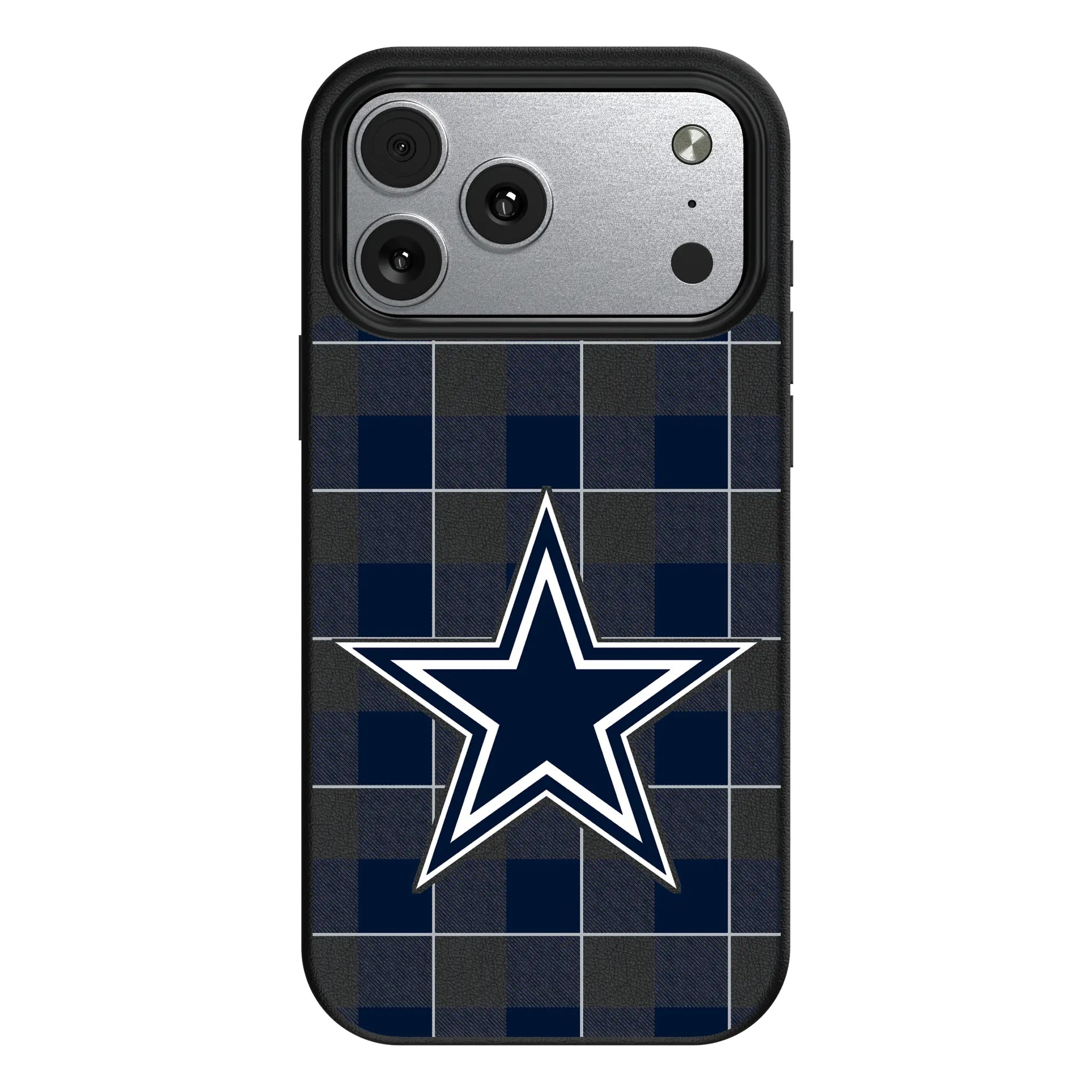 Dallas Cowboys Plaid iPhone MagSafe Compatible Phone Case for Apple iPhone#Device_iPhone 17 Pro Max