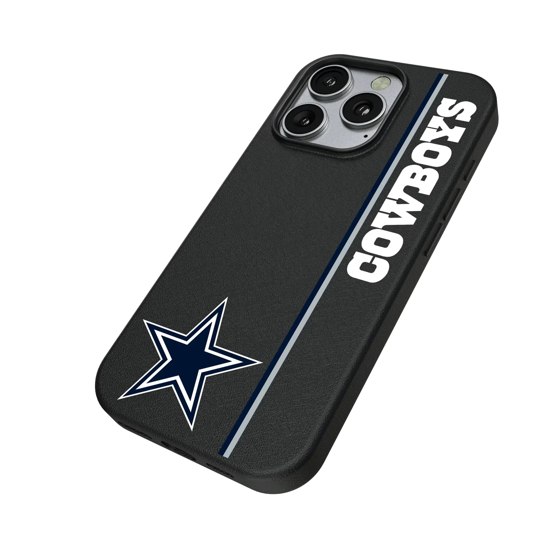 Dallas Cowboys Sidebar iPhone MagSafe Compatible Phone Case for Apple iPhone - Isometric View