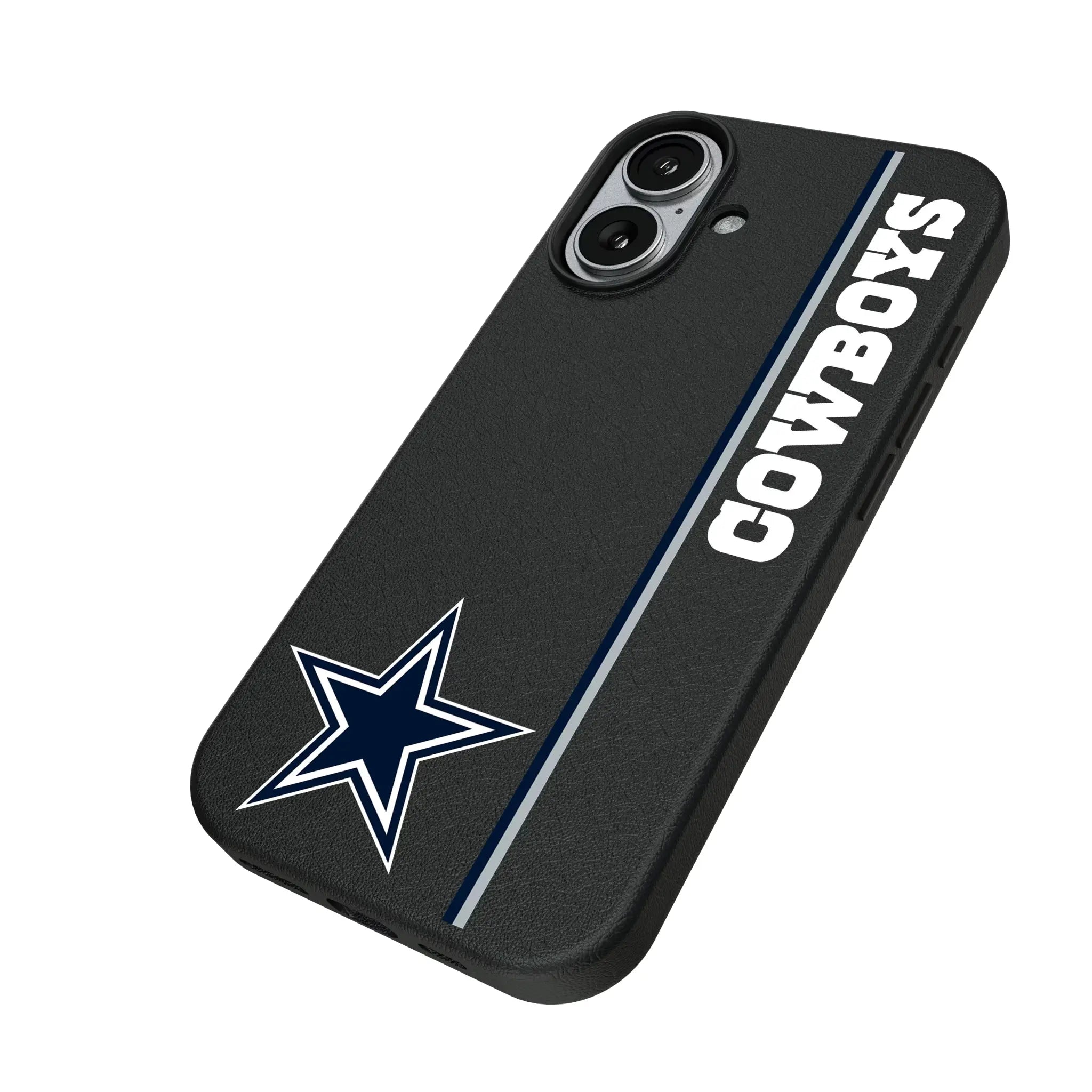 Dallas Cowboys Sidebar iPhone MagSafe Compatible Phone Case for Apple iPhone - Isometric View#Device_iPhone 17