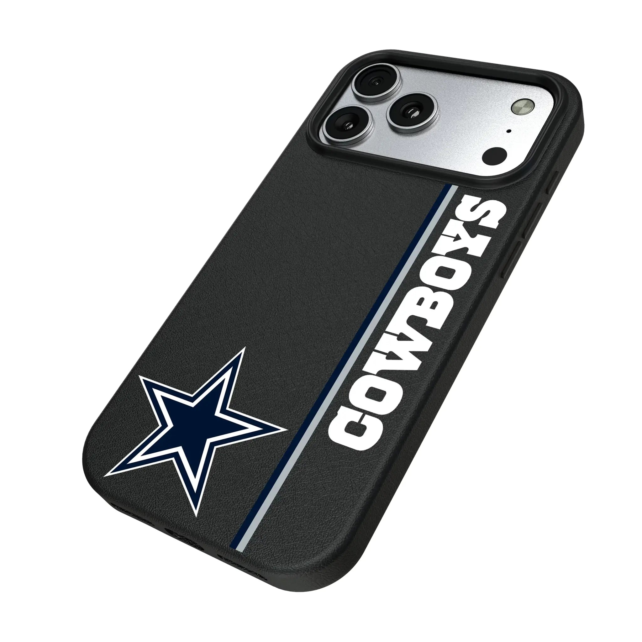 Dallas Cowboys Sidebar iPhone MagSafe Compatible Phone Case for Apple iPhone - Isometric View#Device_iPhone 17 Pro Max