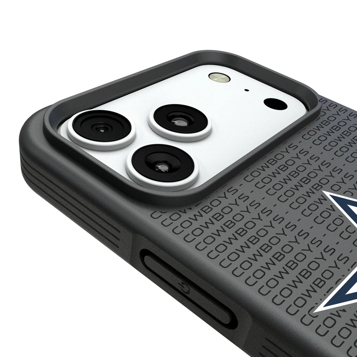 Dallas Cowboys Text Backdrop iPhone Bump Phone Case for Apple iPhone - Detail#Device_iPhone 18 Pro Max