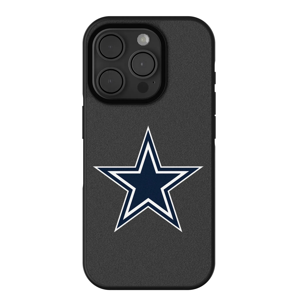 Dallas Cowboys Text Backdrop iPhone Bump Phone Case for Apple iPhone
