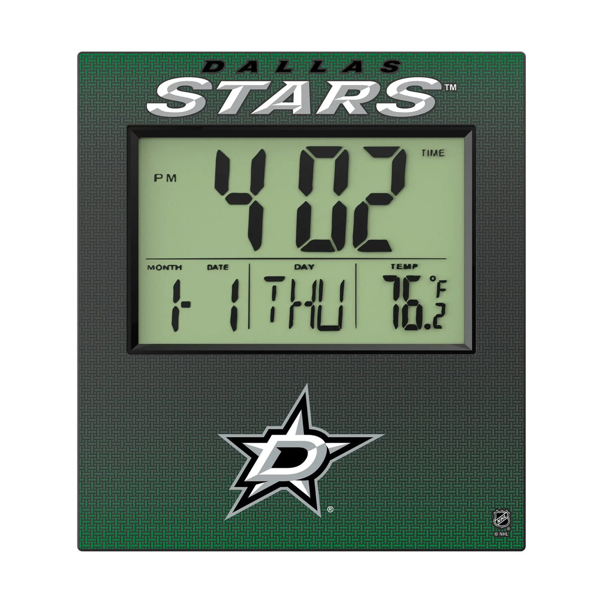 Dallas Stars Linen Wall Clock