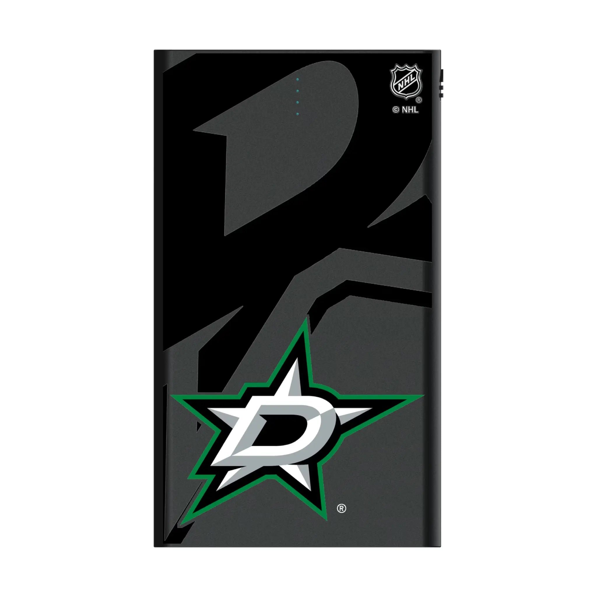 Dallas Stars Monocolor Tilt 5000mAh Flat Power Bank
