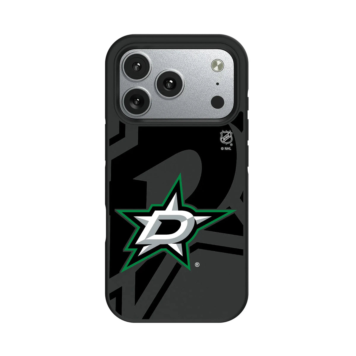 Dallas Stars Monocolor Tilt iPhone Bump Phone Case for Apple iPhone#Device_iPhone 17 Pro