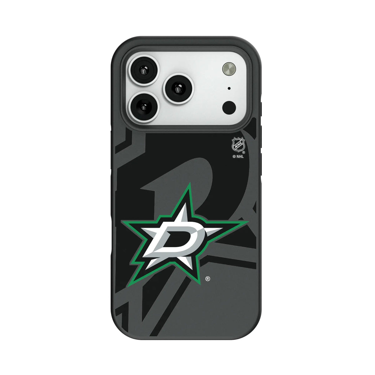 Dallas Stars Monocolor Tilt Bump Phone Case for Apple iPhone