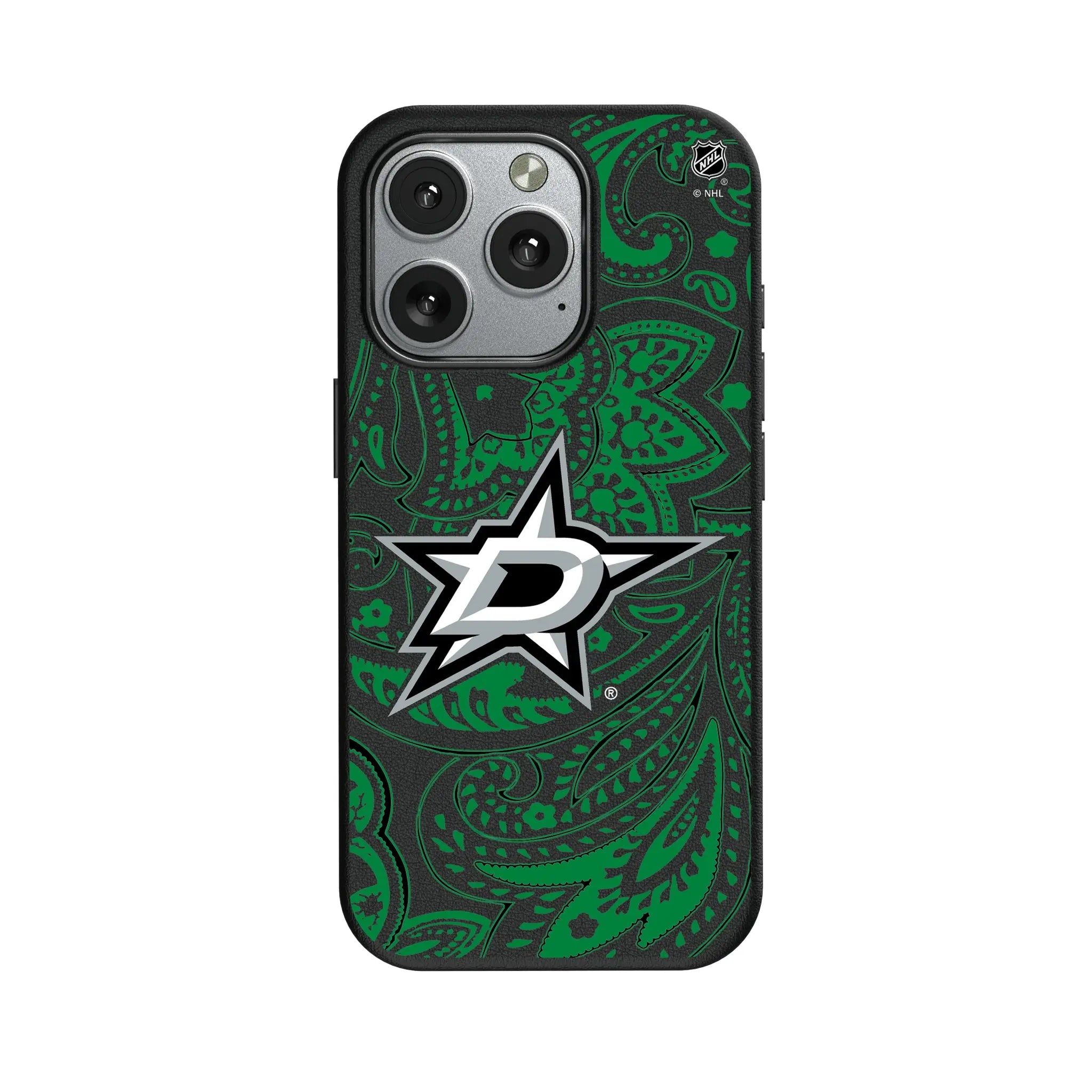 Dallas Stars Paisley iPhone MagSafe Compatible Phone Case for Apple iPhone