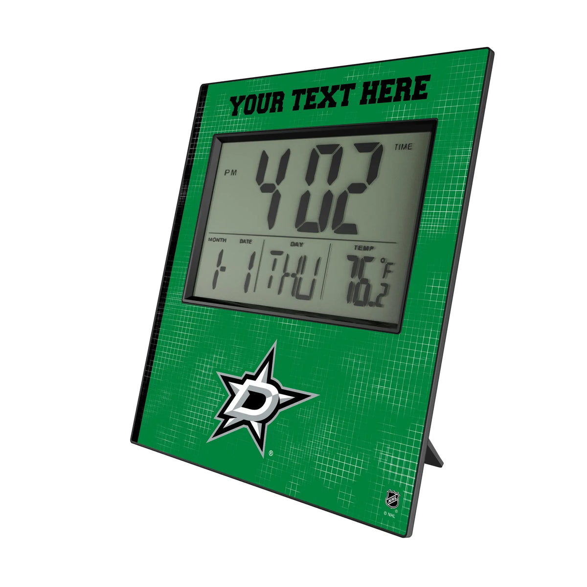 Dallas Stars Personalized Hatch Wall Clock