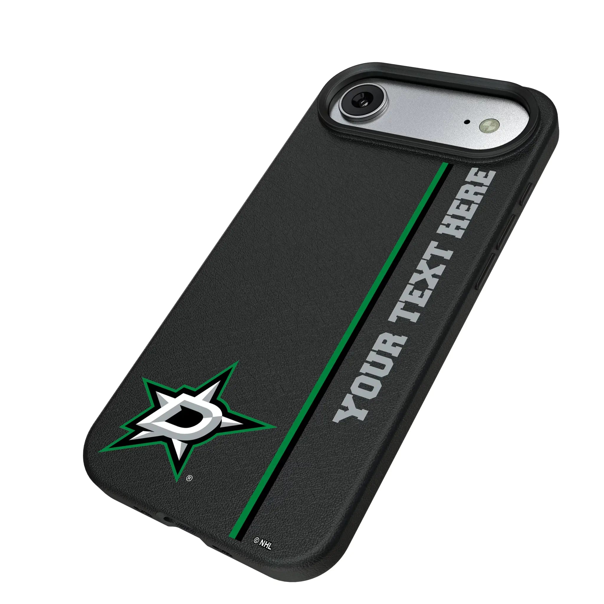 Dallas Stars Personalized Sidebard iPhone MagSafe Compatible Phone Case for Apple iPhone - Isometric View#Device_iPhone Air