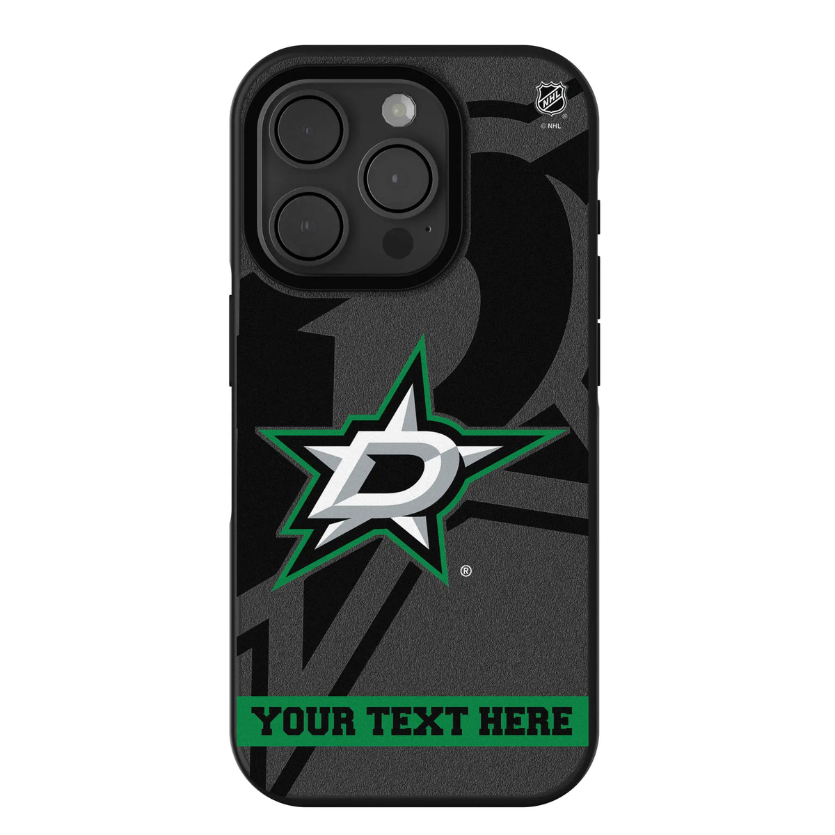 Dallas Stars Personalized Tilt iPhone Bump Phone Case for Apple iPhone