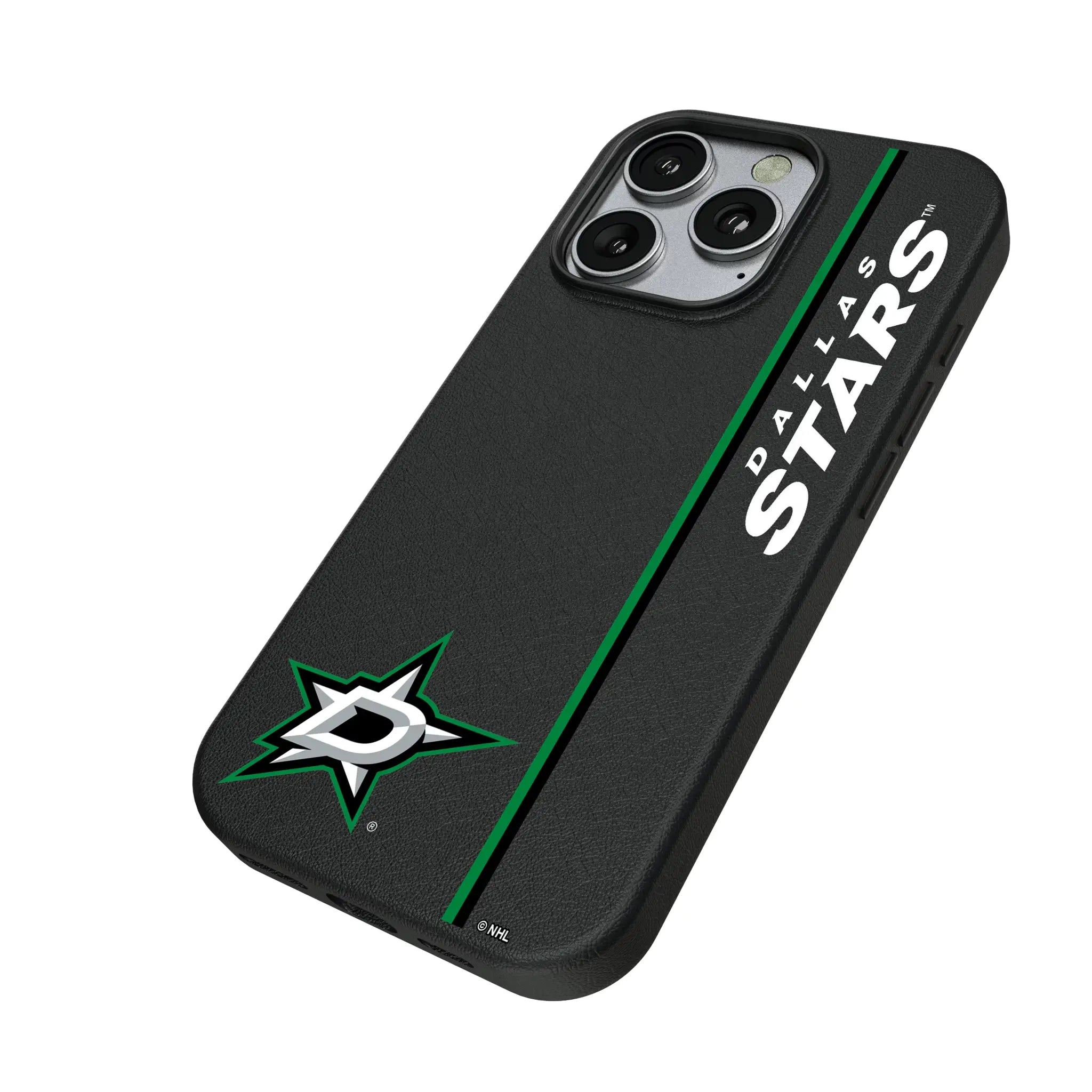 Dallas Stars Sidebar iPhone MagSafe Compatible Phone Case for Apple iPhone - Isometric View