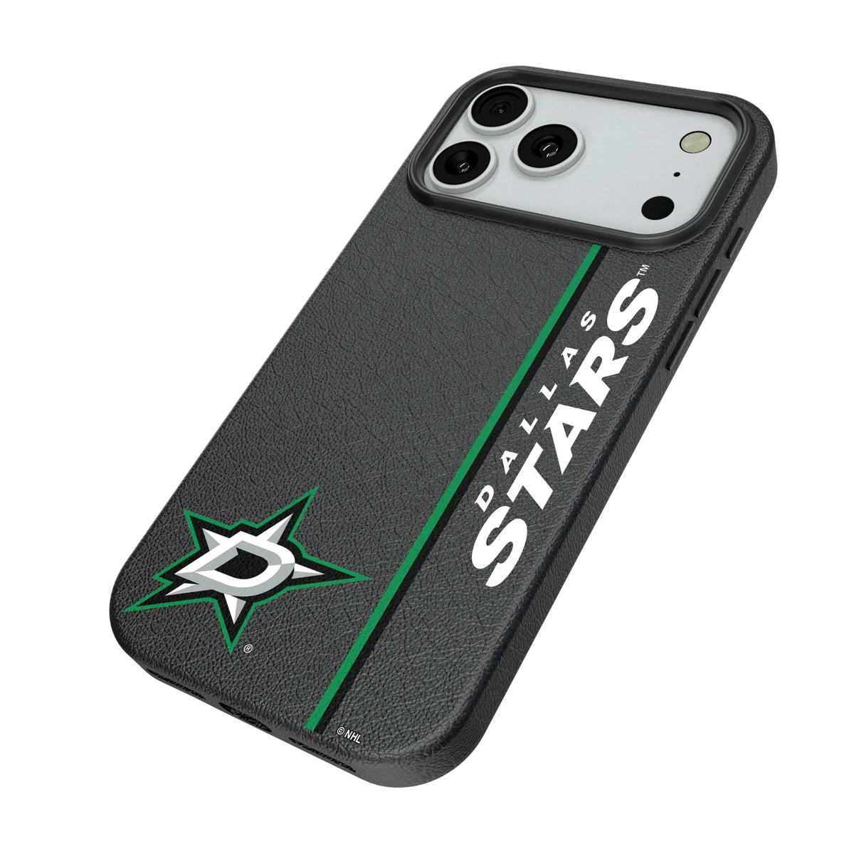 Dallas Stars Sidebar iPhone MagSafe Compatible Phone Case for Apple iPhone - Isometric View#Device_iPhone 18 Pro Max