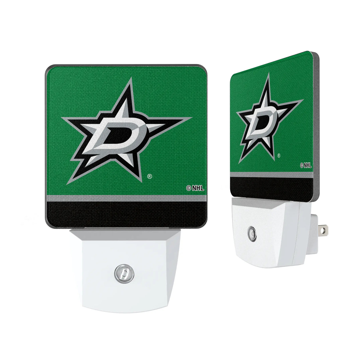 Dallas Stars Stripe Night Light 2-Pack