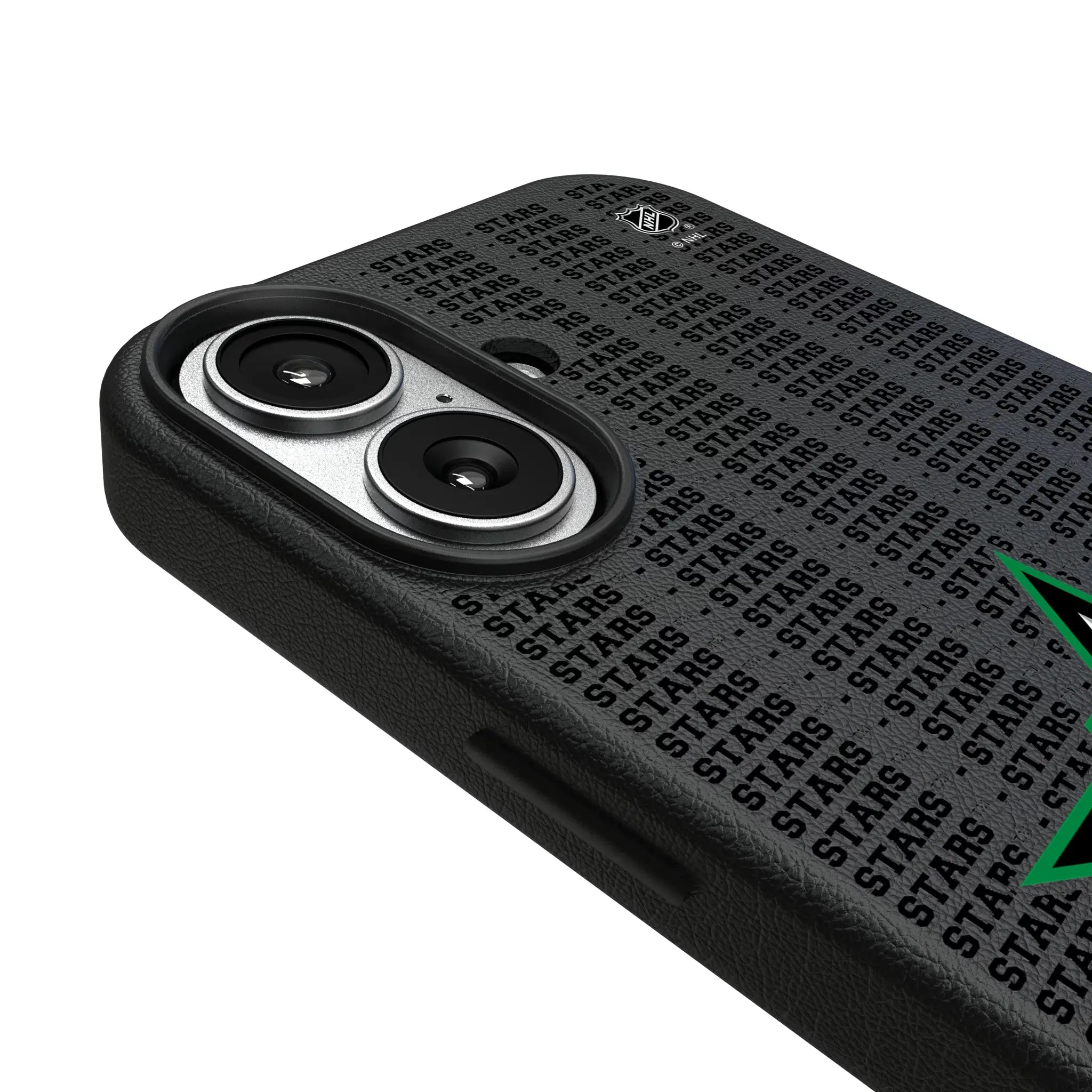 Dallas Stars Text Backdrop iPhone MagSafe Compatible Phone Case for Apple iPhone - Detail#Device_iPhone 17