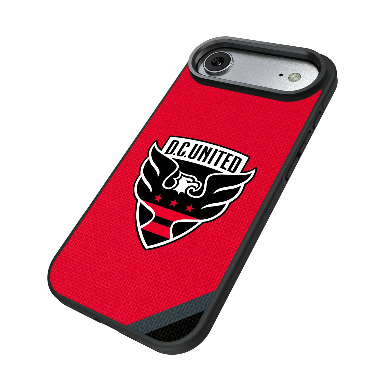 DC United Diagonal Stripe iPhone Bump Phone Case for Apple iPhone - Isometric View#Device_iPhone Air