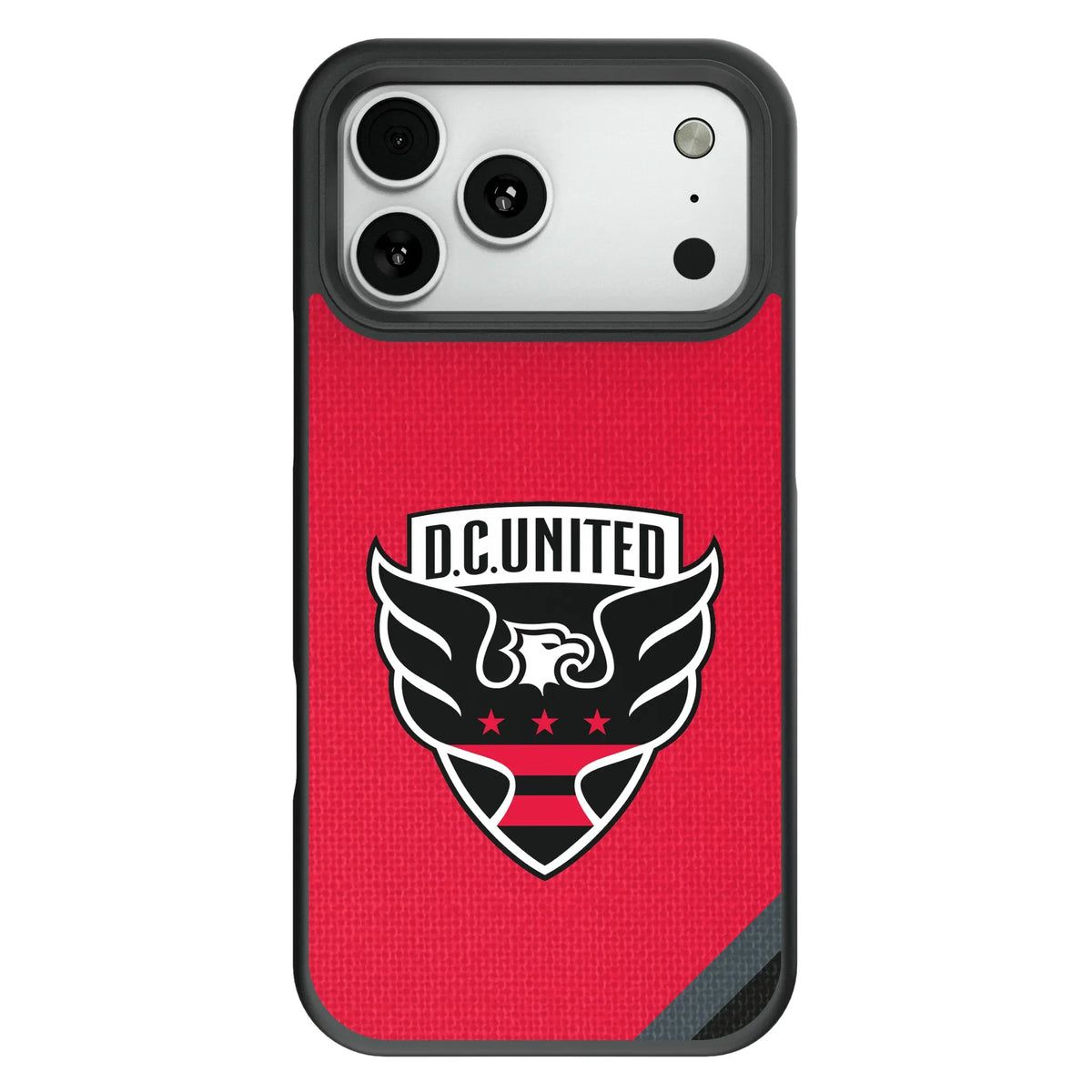 DC United Diagonal Stripe Bump Phone Case for Apple iPhone