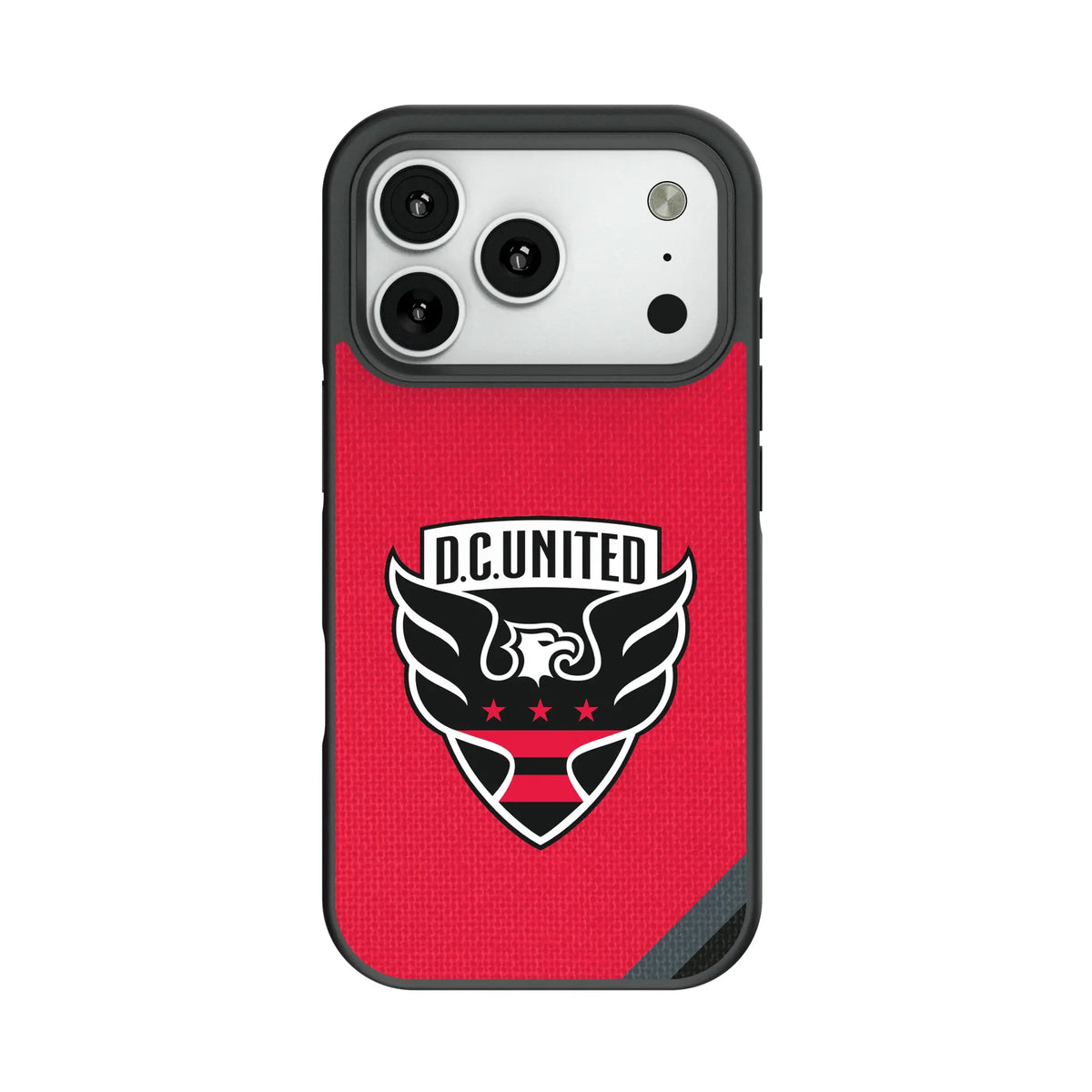 DC United Diagonal Stripe Bump Phone Case for Apple iPhone
