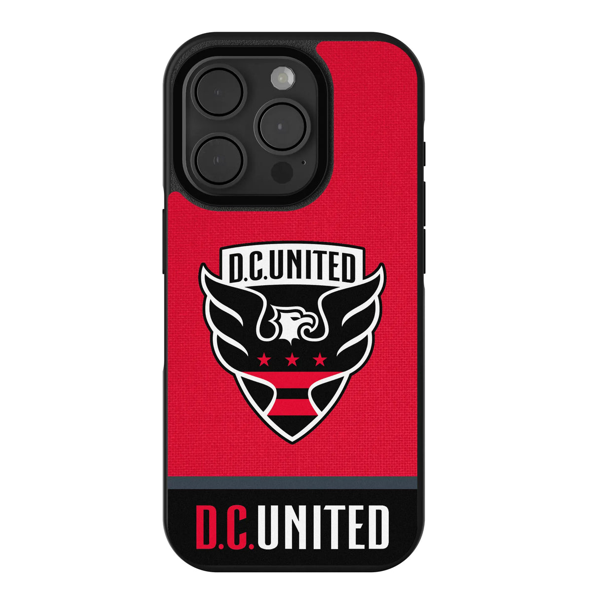 DC United Endzone Solid iPhone Bump Phone Case for Apple iPhone