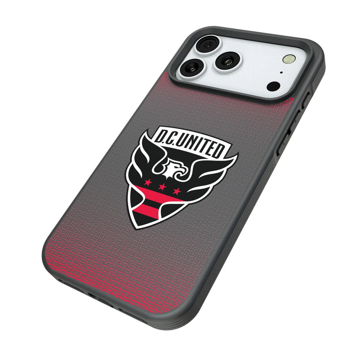 DC United Linen iPhone Bump Phone Case for Apple iPhone - Isometric View#Device_iPhone 18 Pro Max